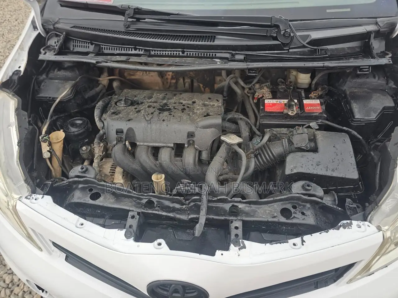 Toyota Yaris 2012 White
