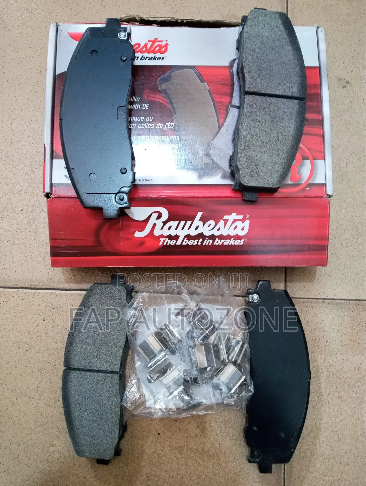 Original Ceramic Raybestos Jeep Wrangler, Pacifica Brake Pads From USA