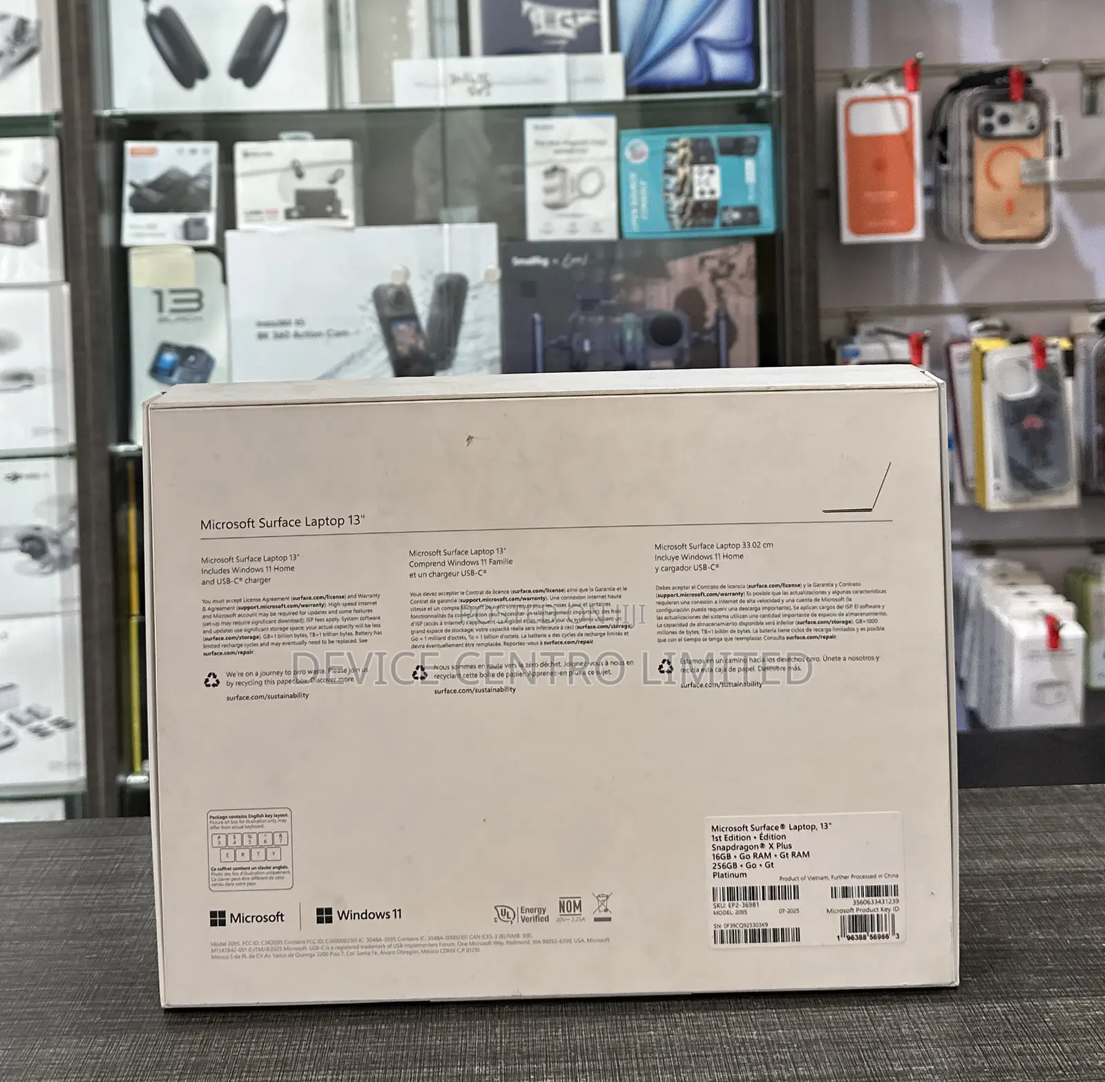New Microsoft Surface Laptop 16GB Qualcomm Snapdragon X Plus SSD 256GB