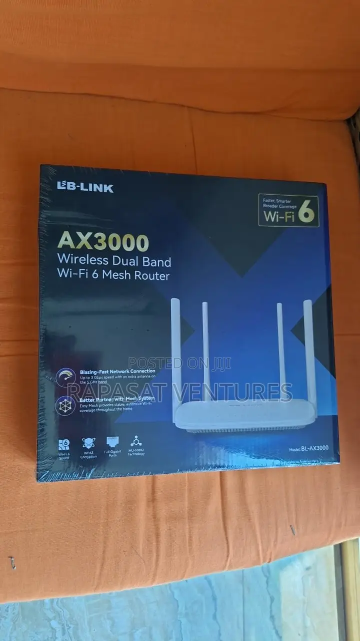 Lb-Link Ax3000 Wireless Dual Band Wi-Fi 6 Mesh Router Bl-Ax3000