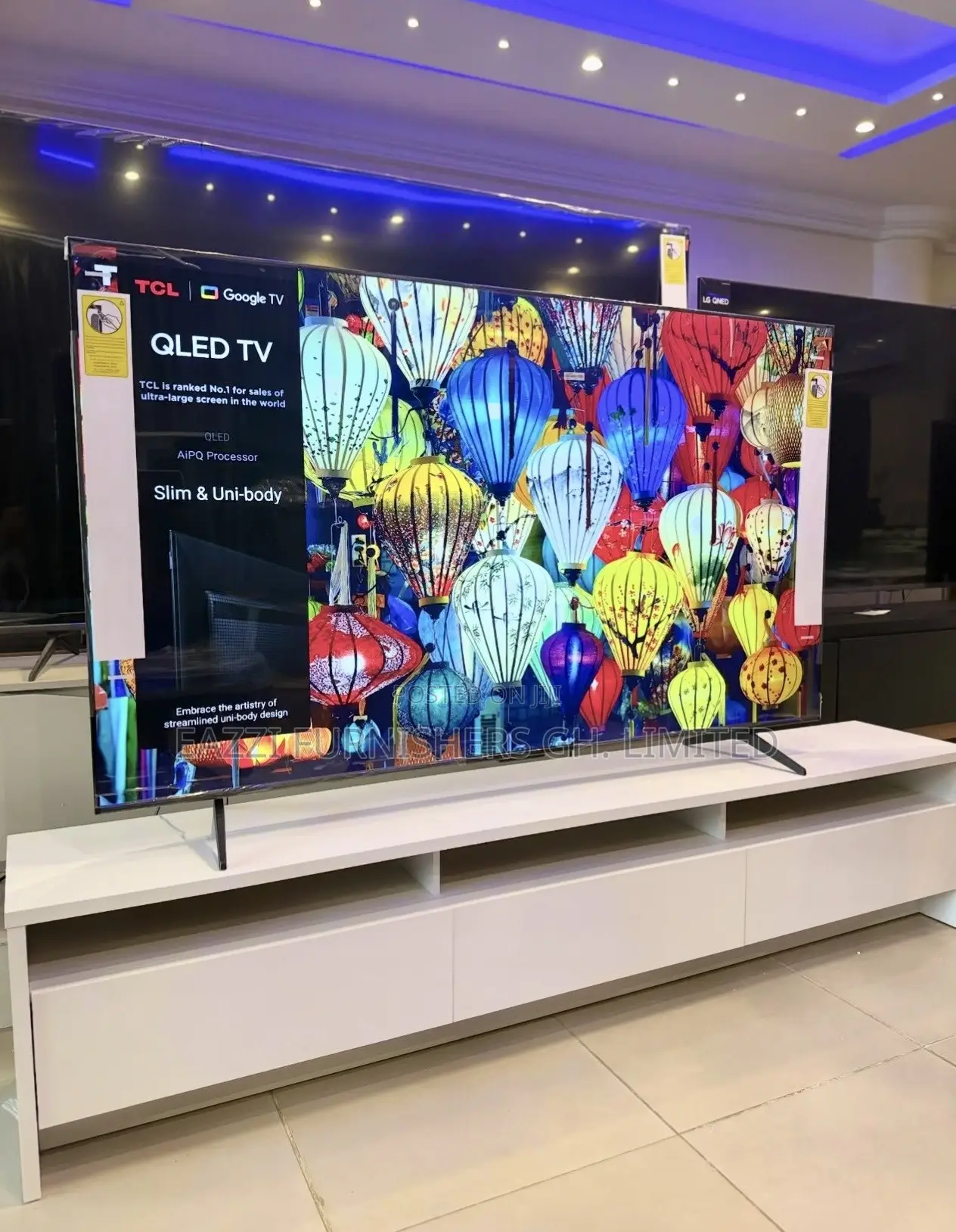 65c6k-Uk With Active at 144 Hz Gaming TV TCL 65 Inche High Spec Uk TV