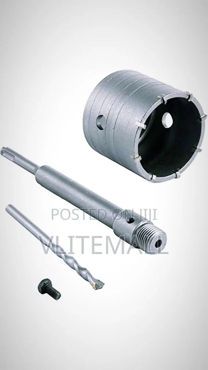 75mm Concrete Hole Saw Plus Adapter