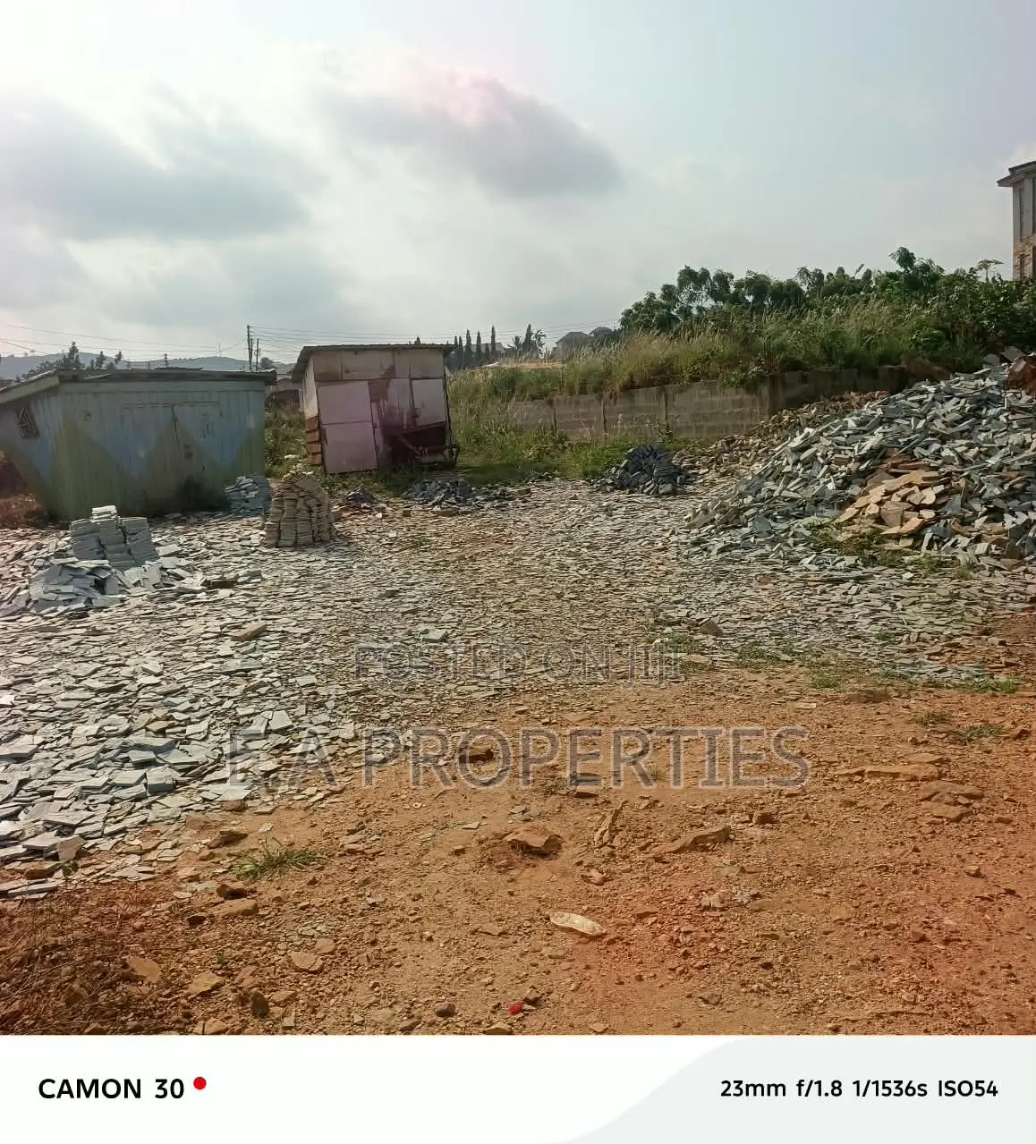 Roadside Land for Sale at Oyibi One Acre