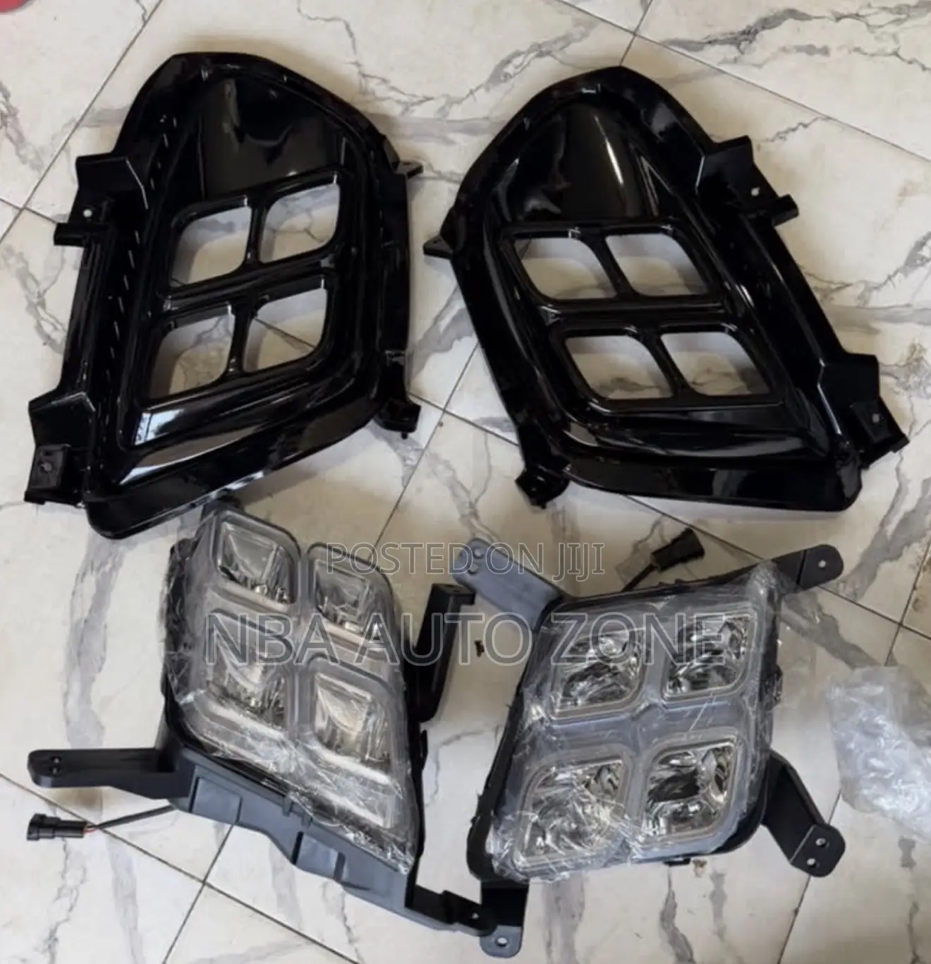 Kia Sorento 2016-2019 Full Led Fog Light and Covers Complete