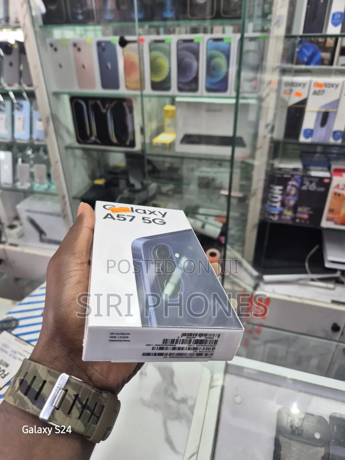 New Samsung Galaxy A57 256 GB Black