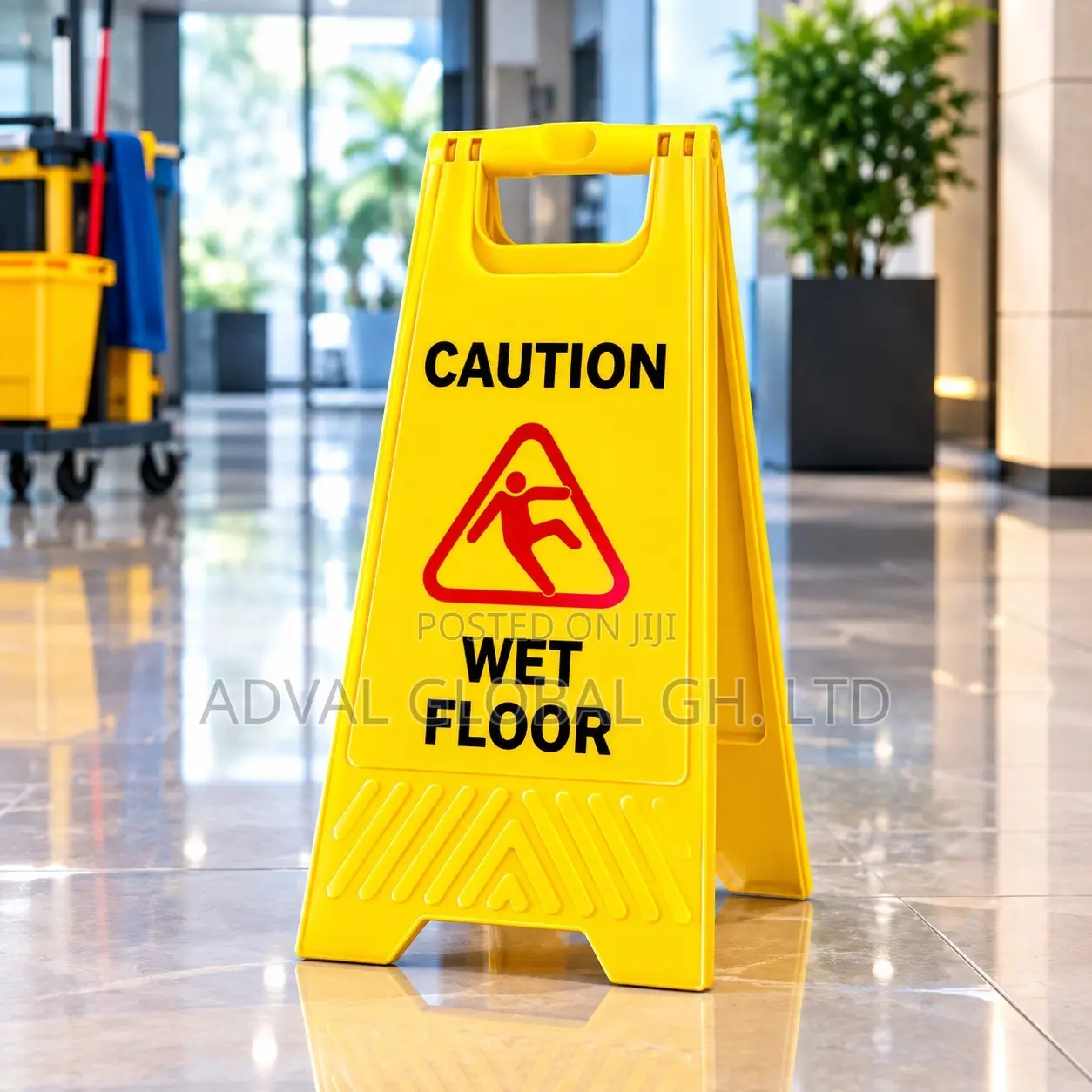 Wet Floor Caution Sign