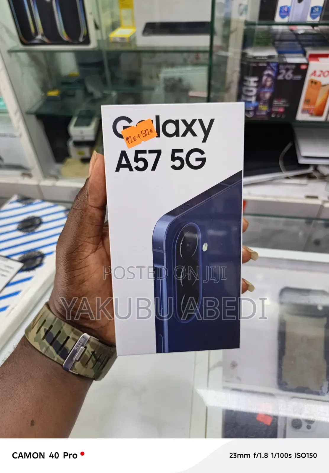 New Samsung Galaxy A57 256 GB Black