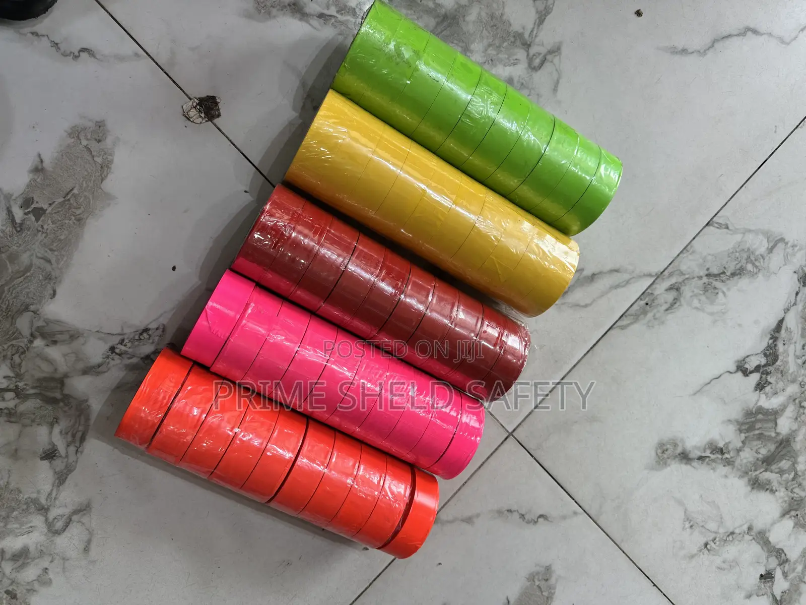 Coloured Floor Marking and Identification Tape
