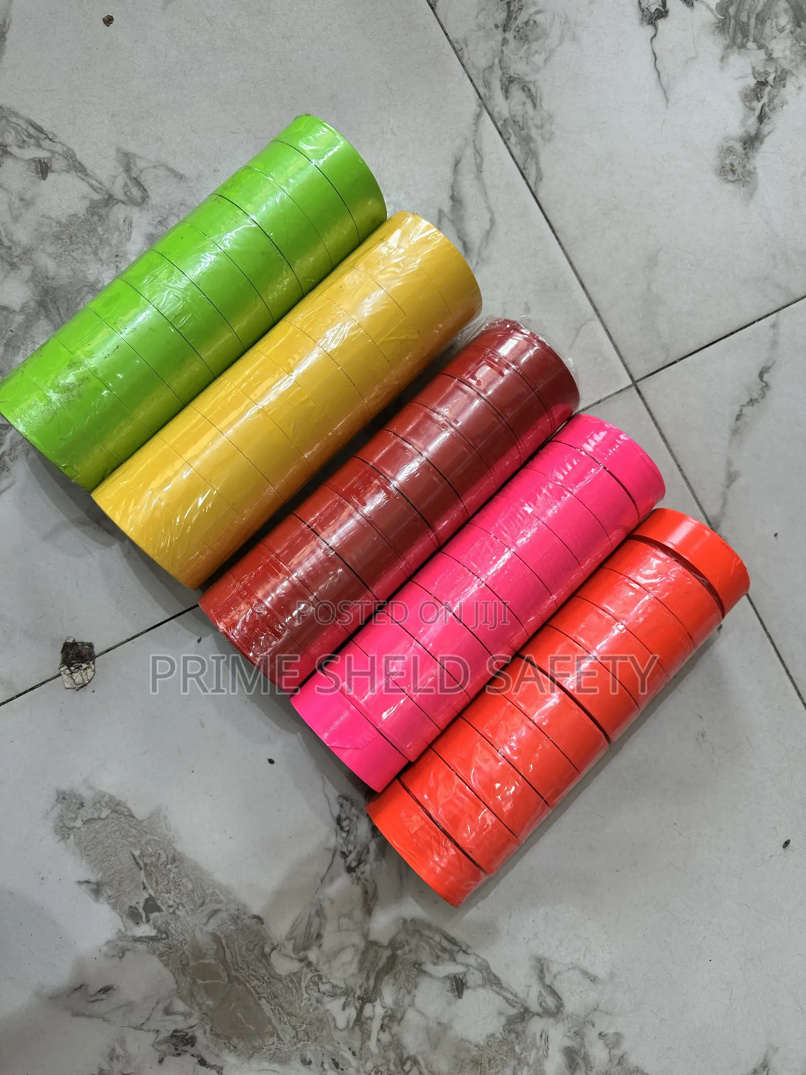 Coloured Floor Marking and Identification Tape