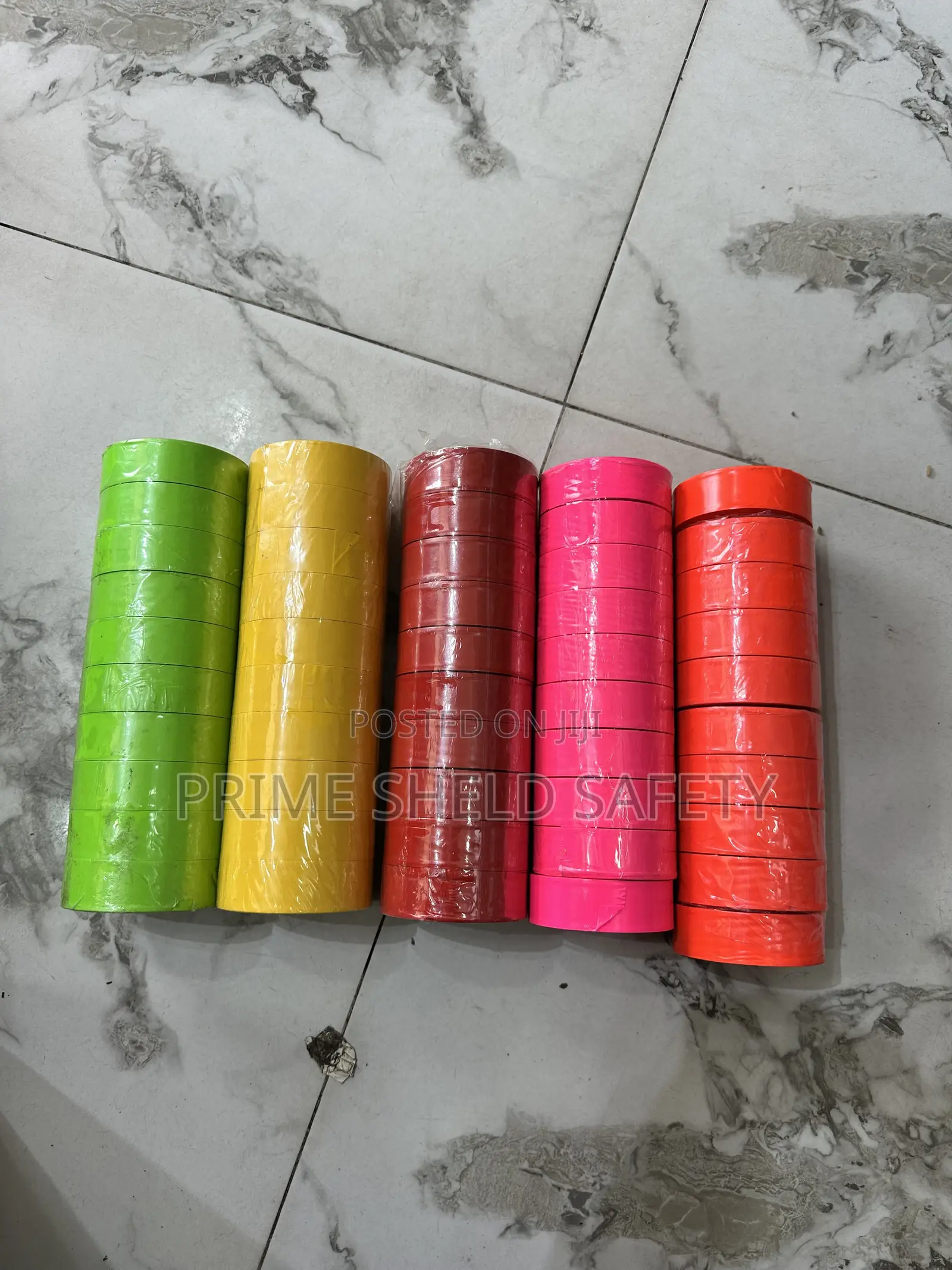 Coloured Floor Marking and Identification Tape