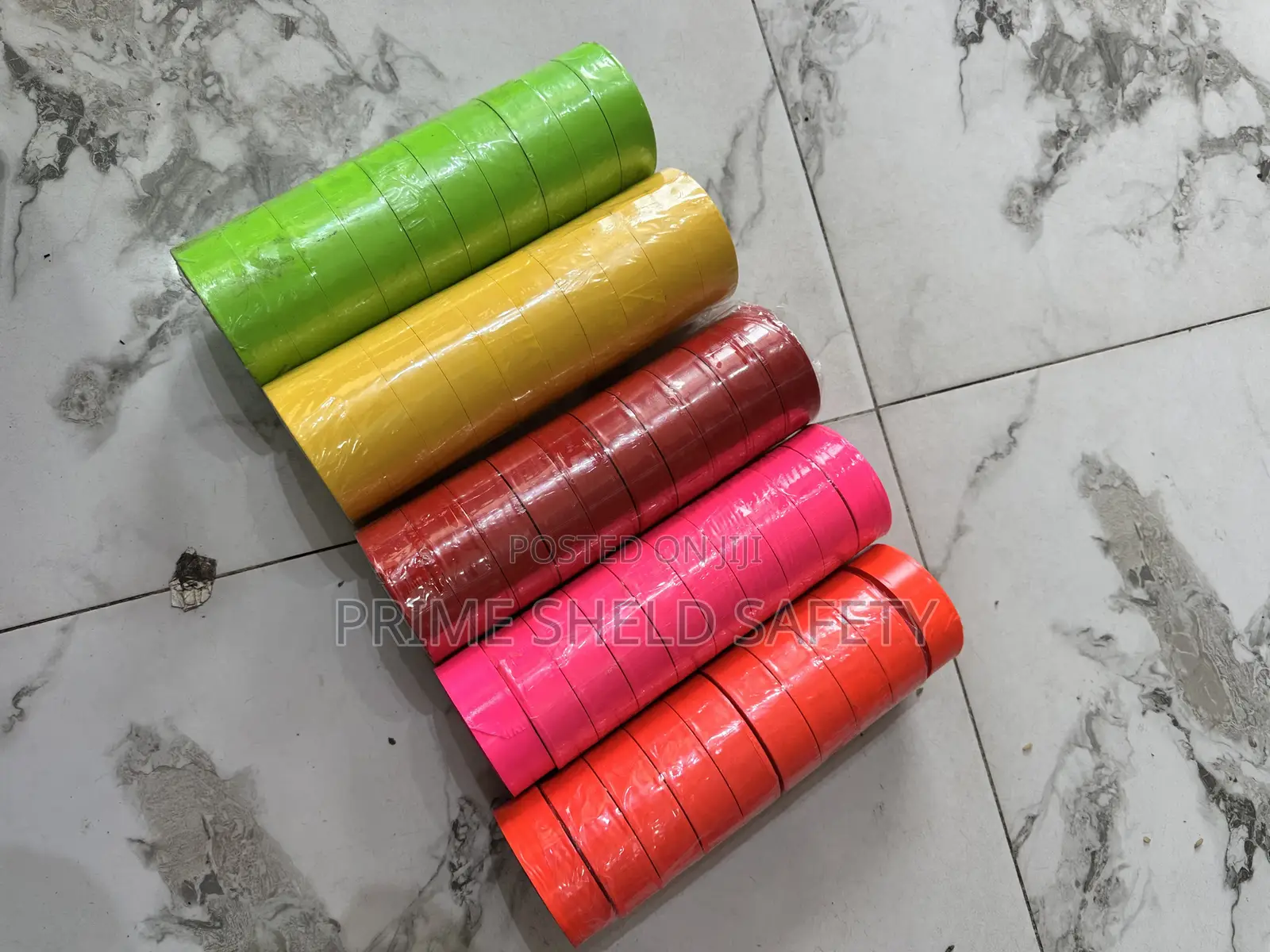 Coloured Floor Marking and Identification Tape