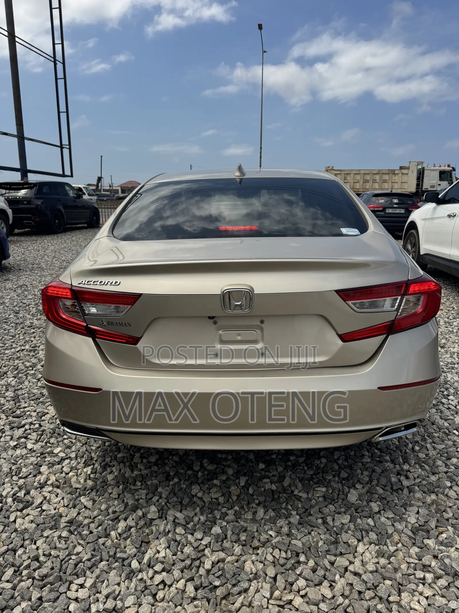 Honda Accord Sport (1.5L 4cyl Turbo 6M) 2019 Gold