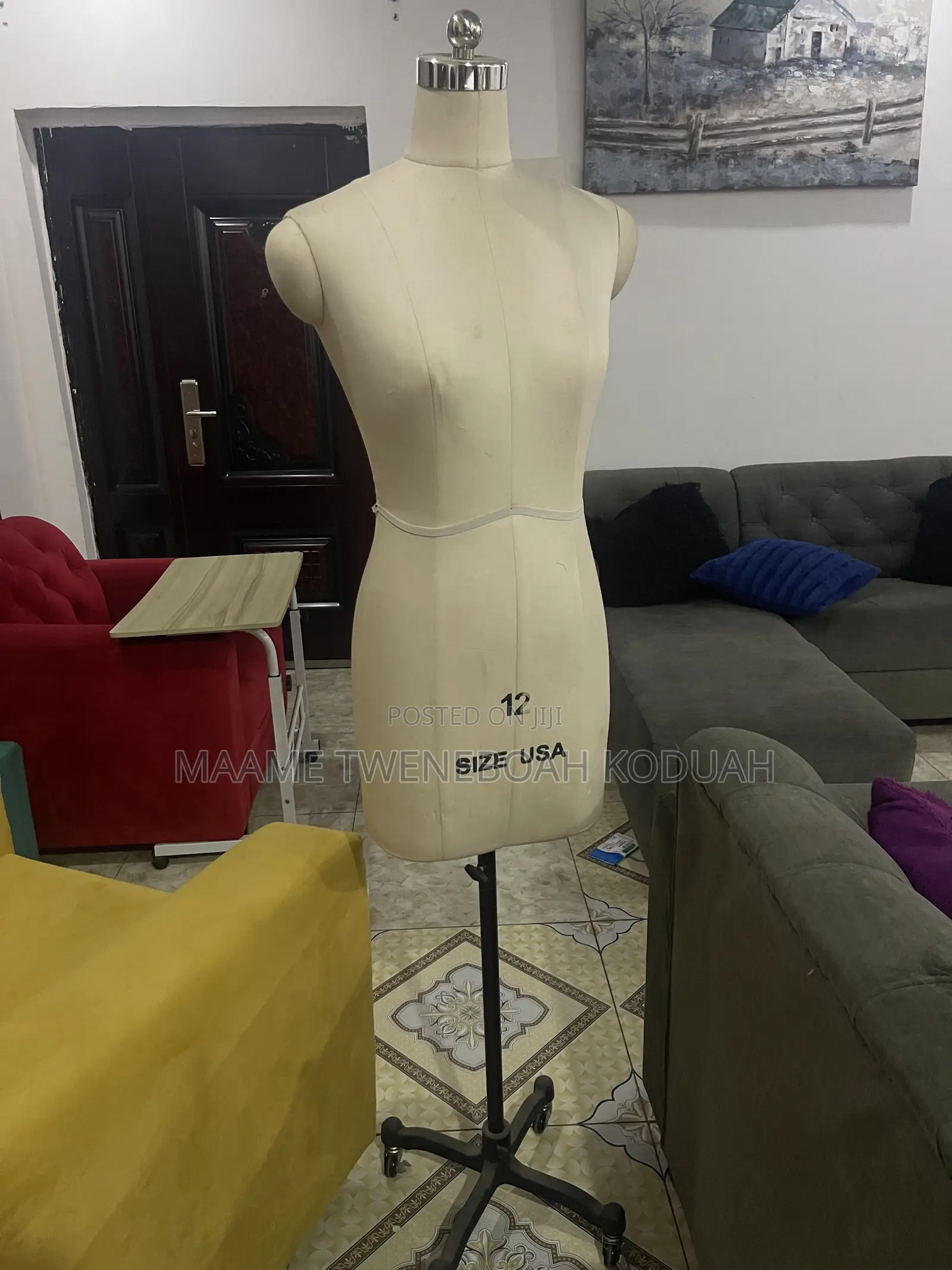 Professional Female Dress Form / Pinnable Tailor's Dummy (USA Size 12)