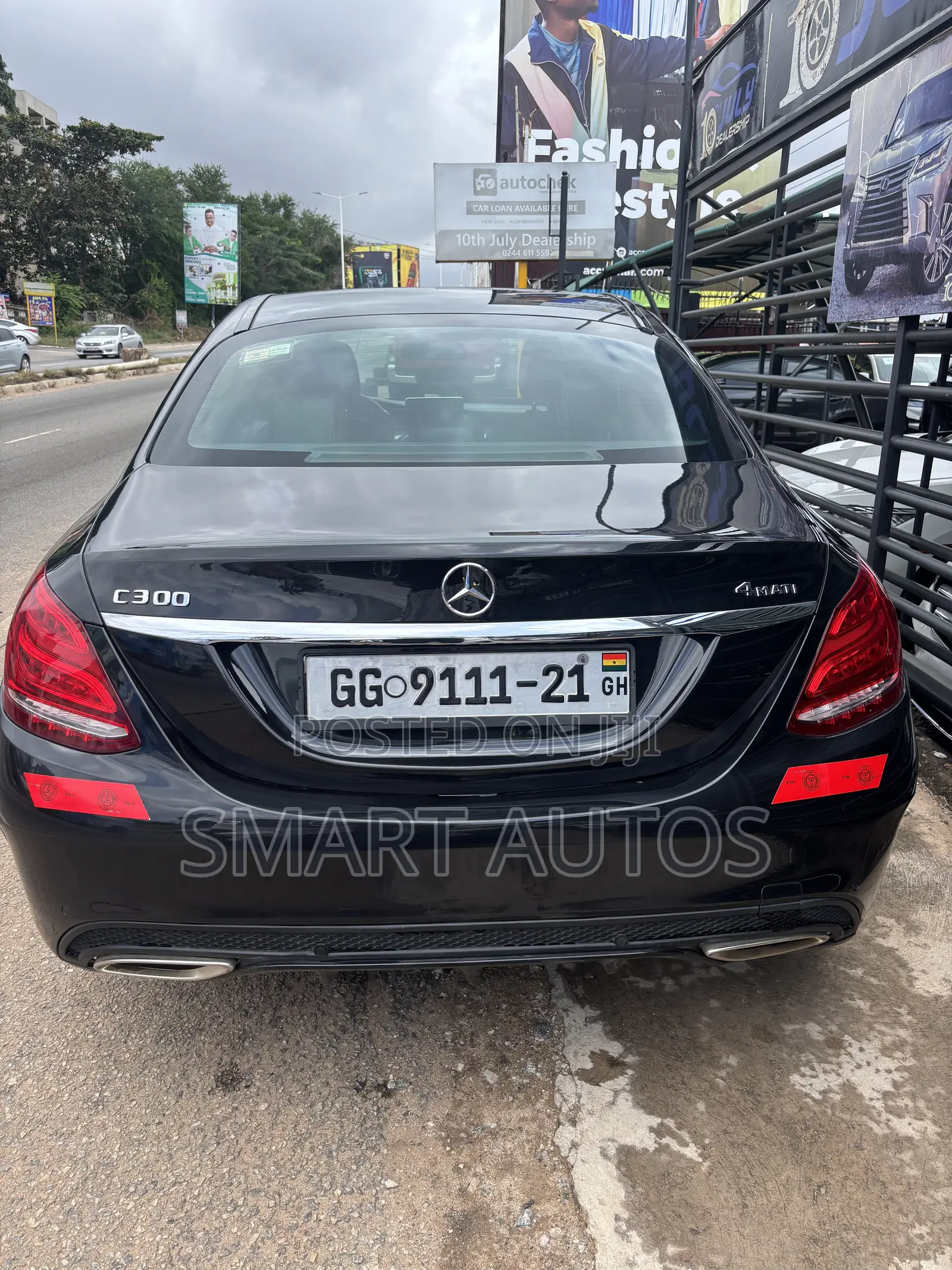 Mercedes-Benz C300 Base C300 AWD 4MATIC Sedan 2018 Black