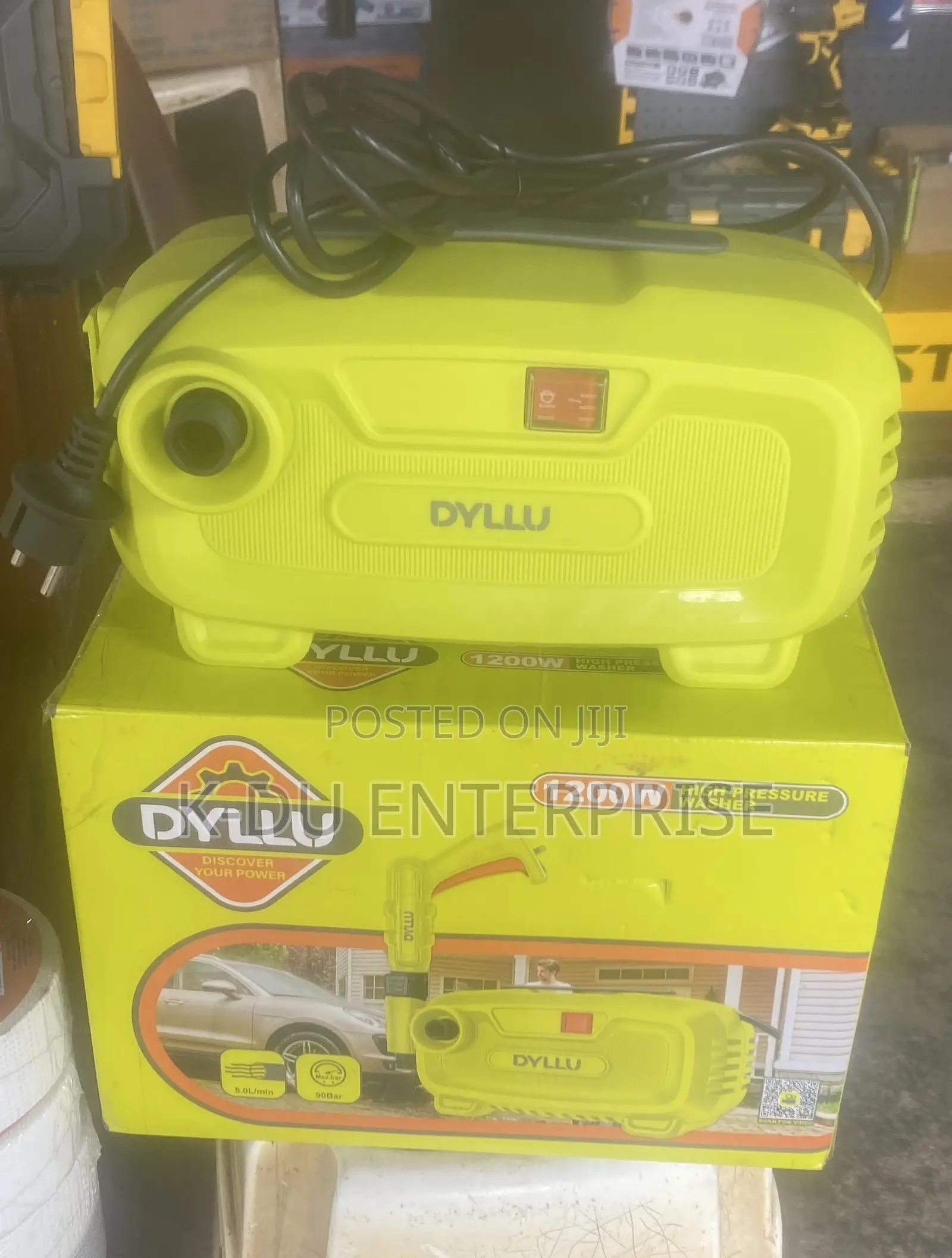 1200W Pressure Washer (Dyllu)