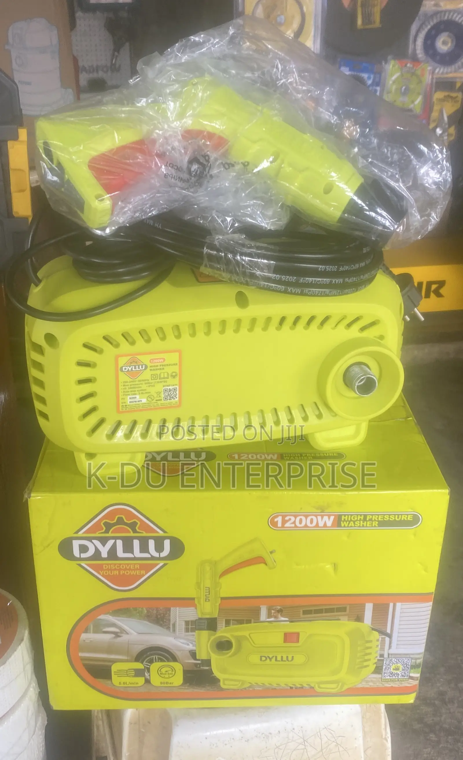 1200W Pressure Washer (Dyllu)