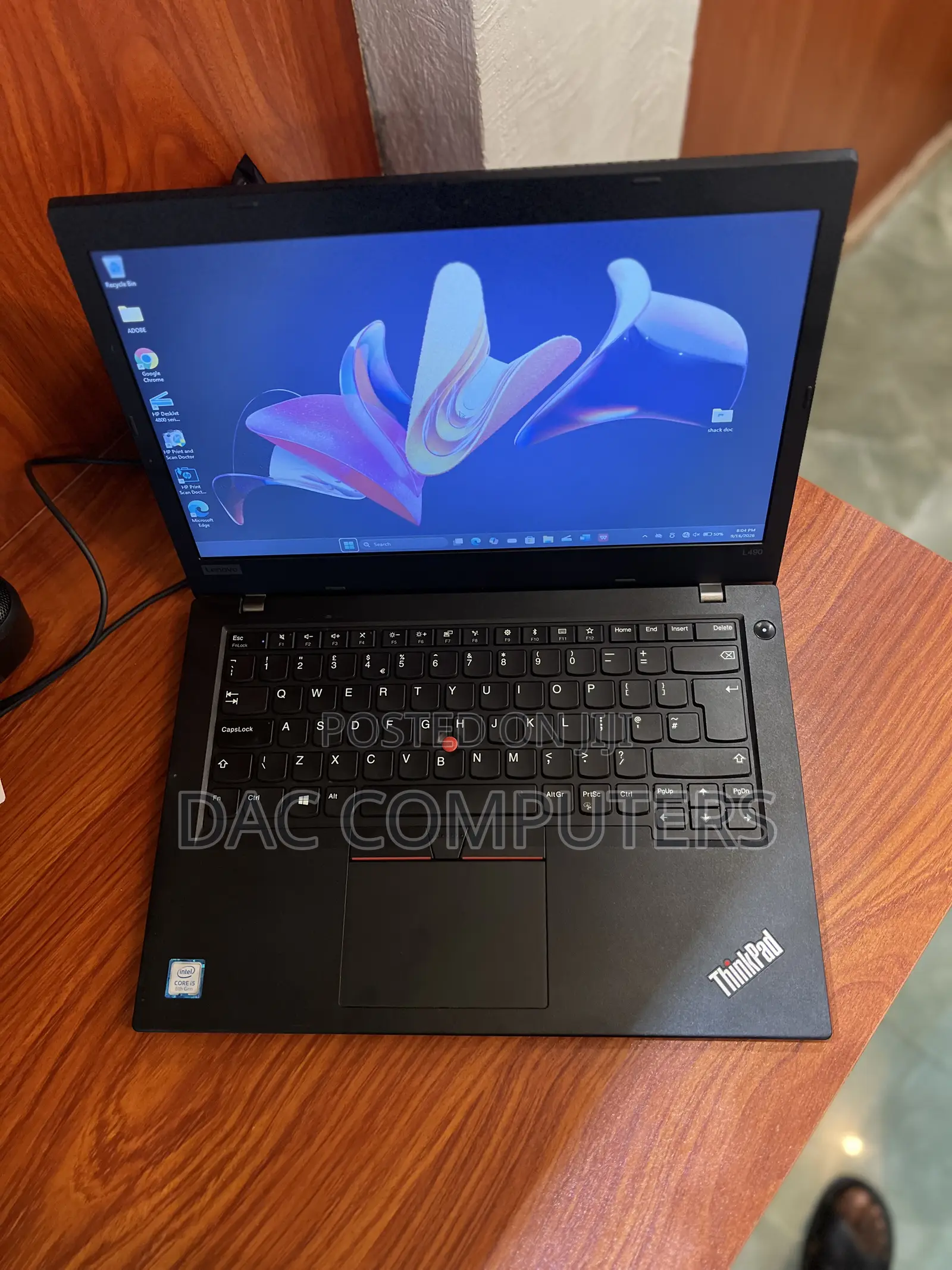Laptop Lenovo ThinkPad L490 8GB Intel Core i5 SSD 256GB