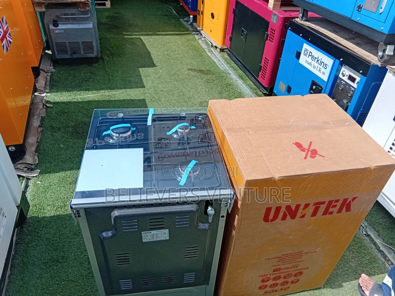 Unitex 4 Burner Gas Cooker – The Choice for Easy Cooking