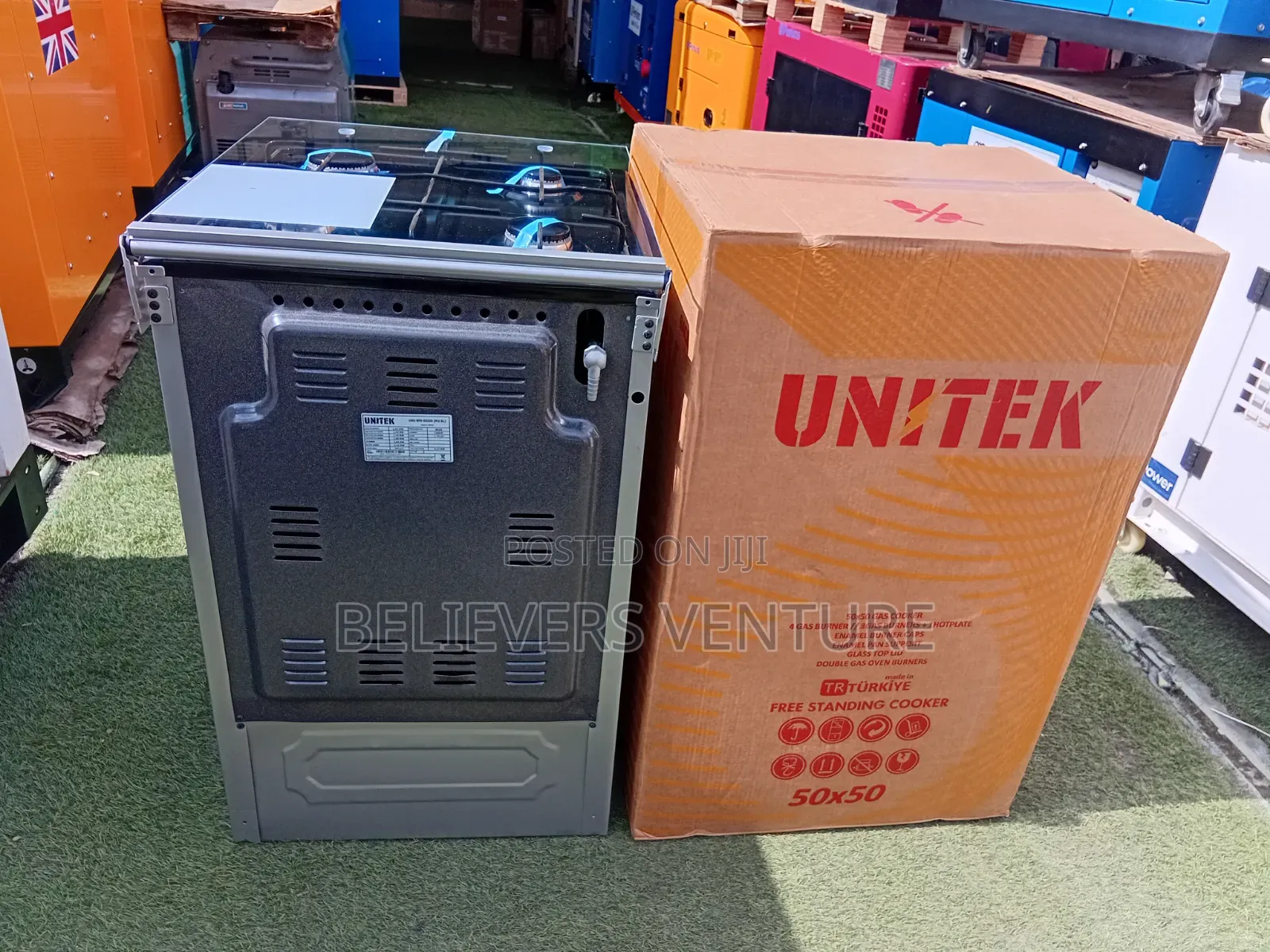 Unitex 4 Burner Gas Cooker – The Choice for Easy Cooking
