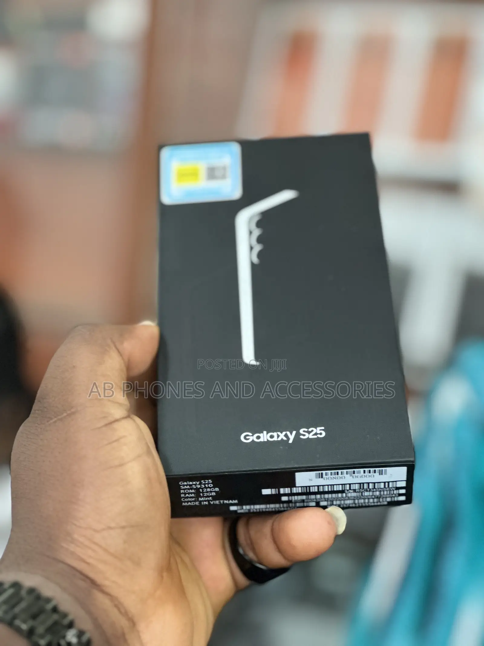 New Samsung Galaxy S25 256 GB Blue