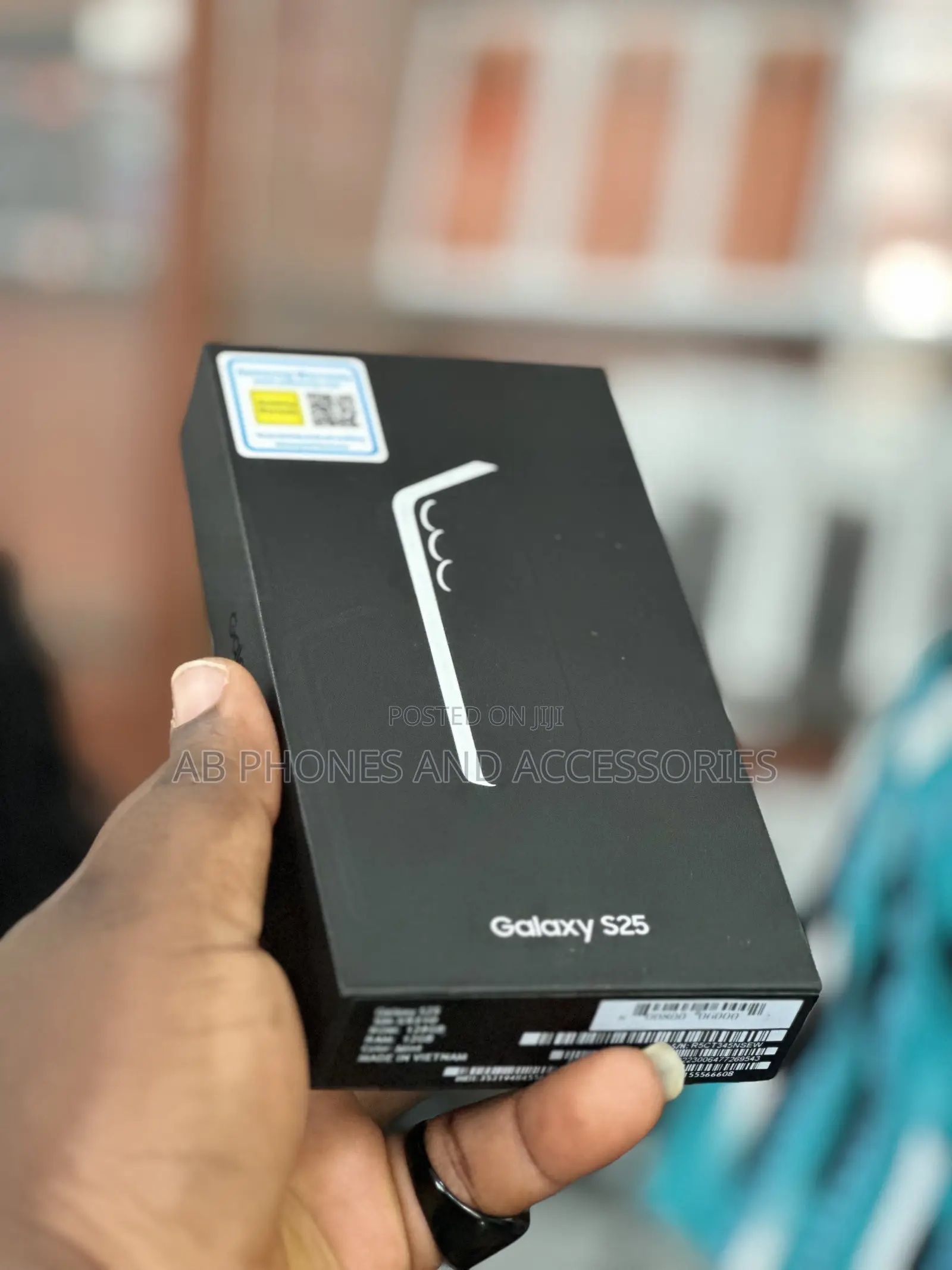 New Samsung Galaxy S25 256 GB Blue