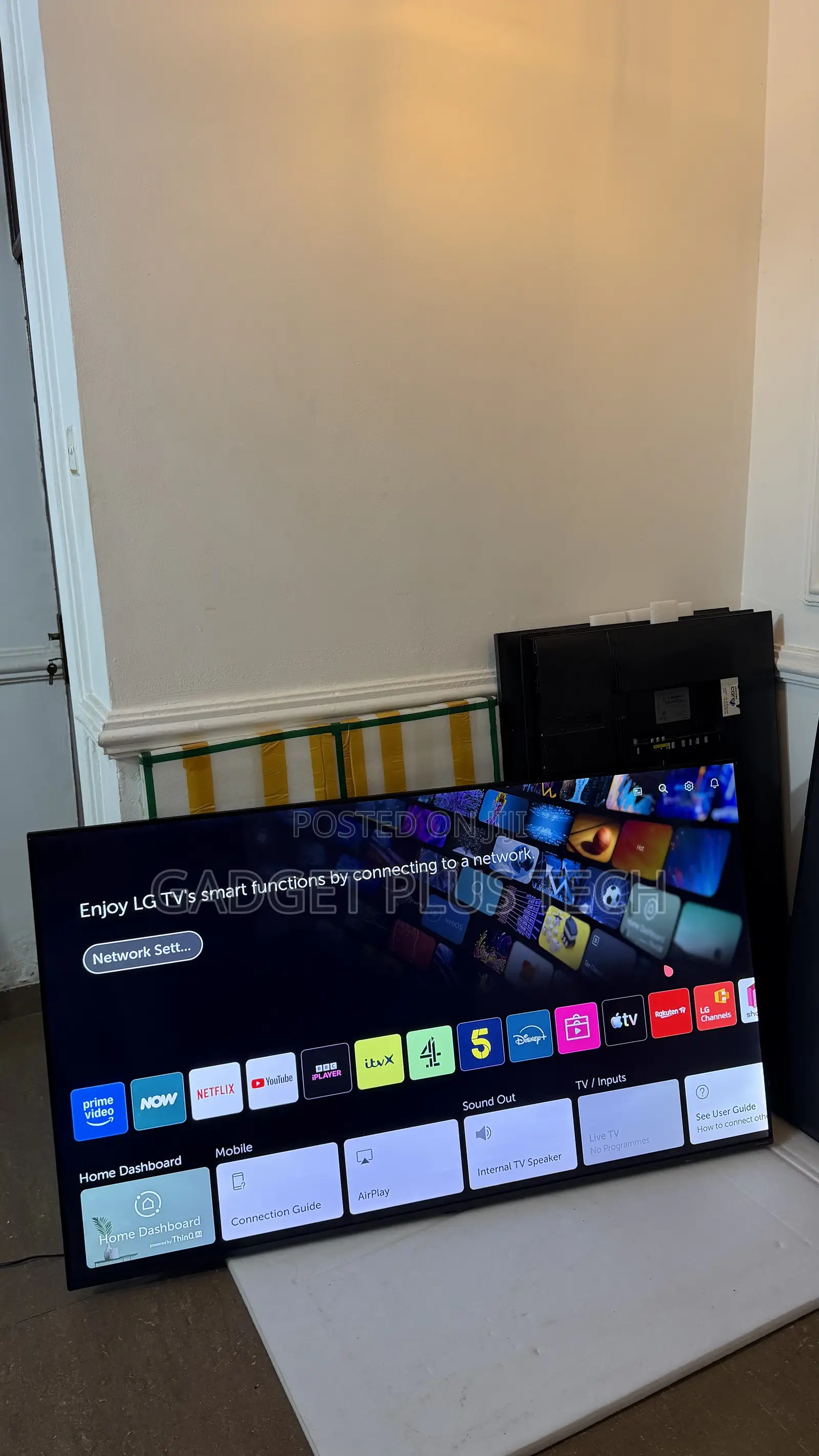 Home Used 65” LG Nanocell Smart TV From Germany