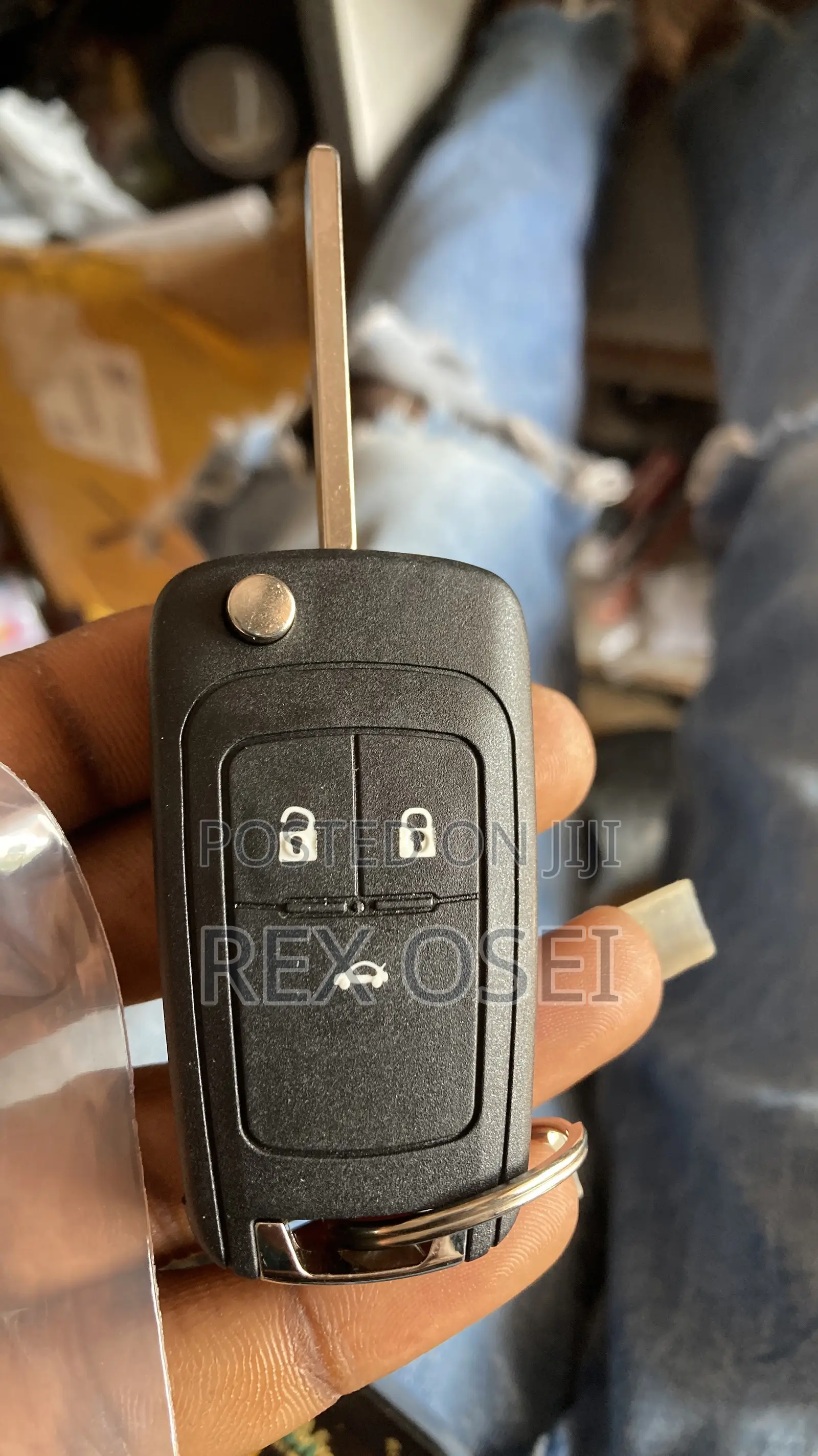 Chevrolet 3 Bottom Key Shell