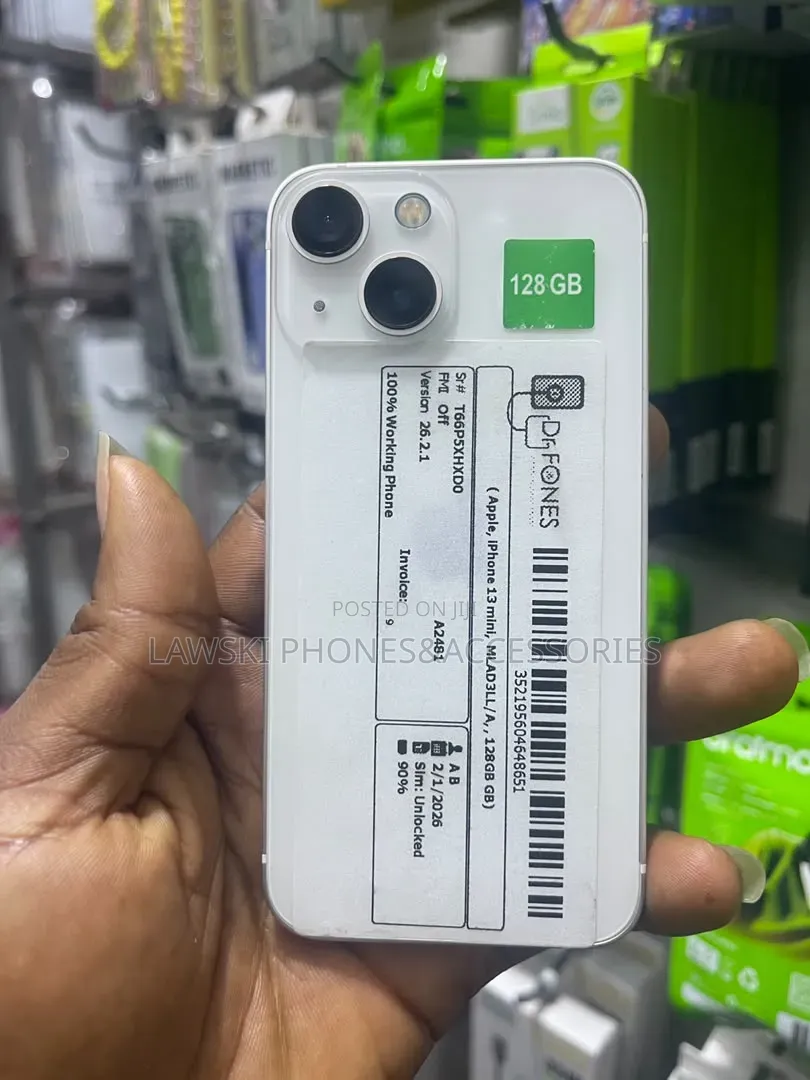 New Apple iPhone 13 Mini 128 GB White
