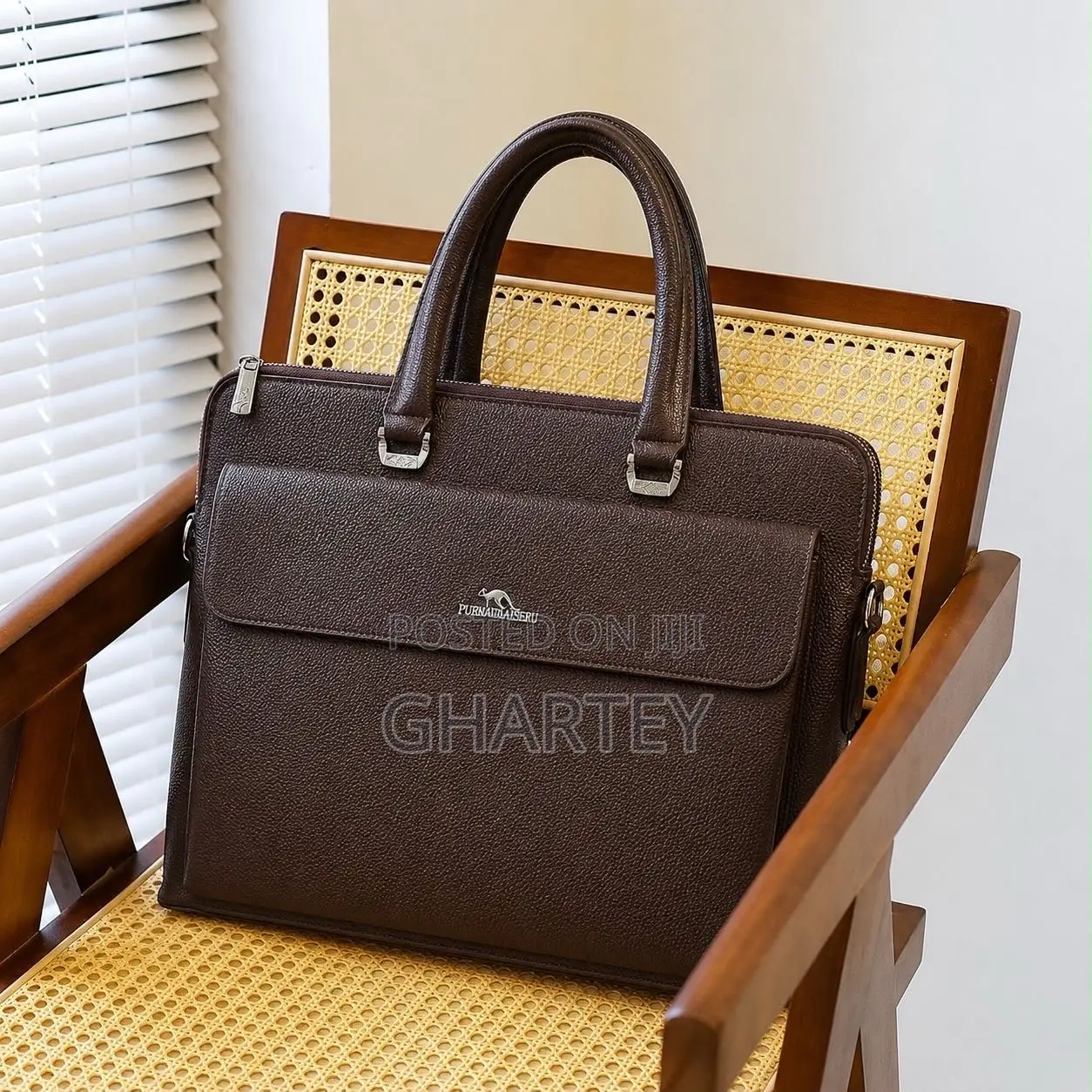 Designer High Quality Leather Laptop Bag Briefcase