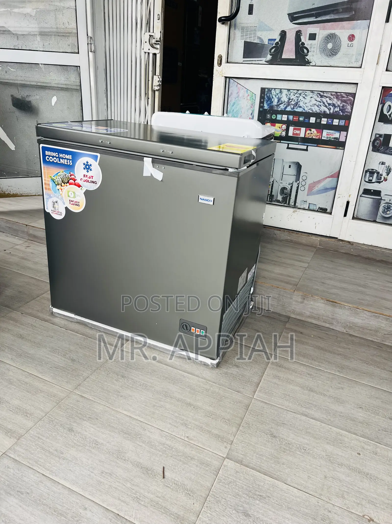Extremely Classic Nasco 316L Single Door Freezer(Gray)