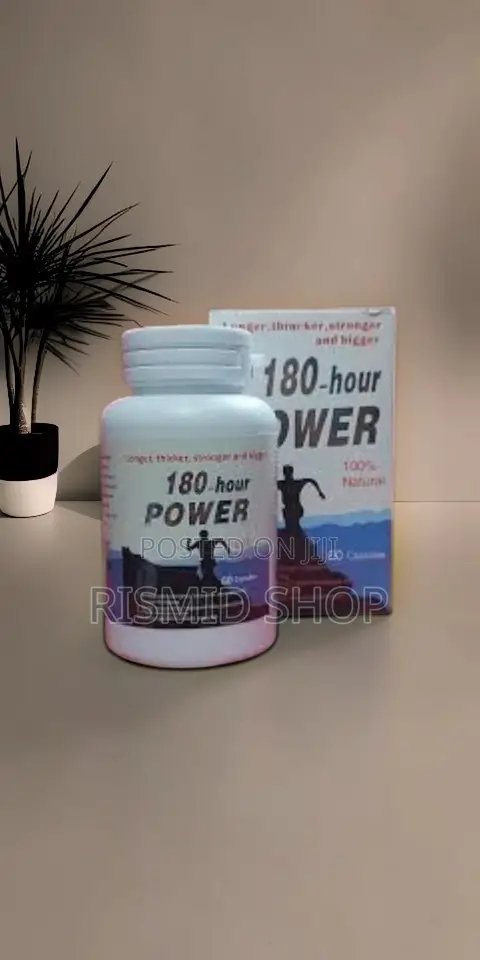 High-Grade 180 Hour Capsules – Men’s Enhancement Support