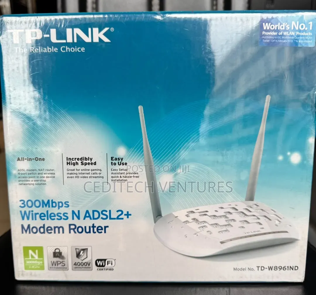 Wireless N ADSL2+ Modem Router 300mbps