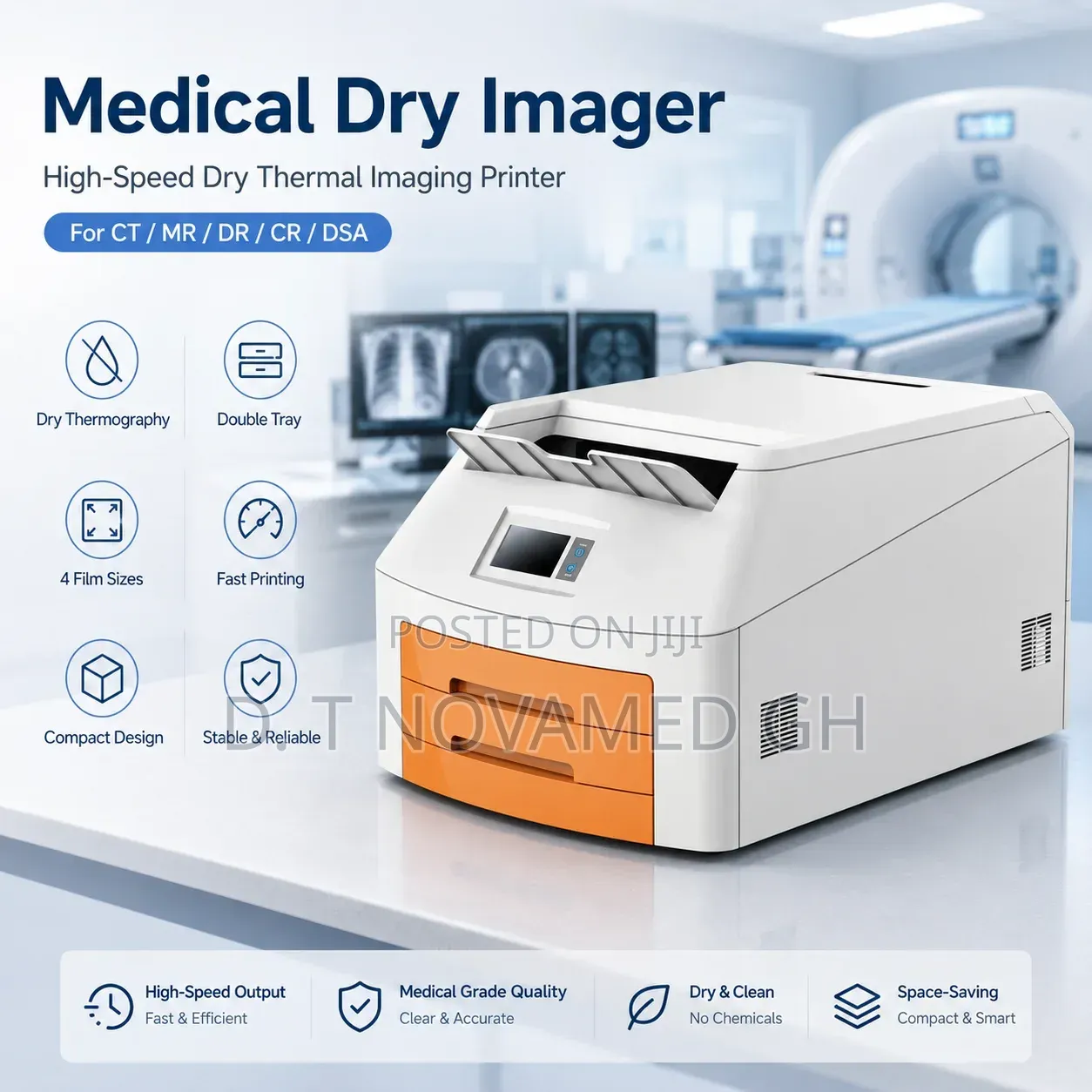X-Ray, Ct Scan, Mri, Dr, Cr, Dsa Printer