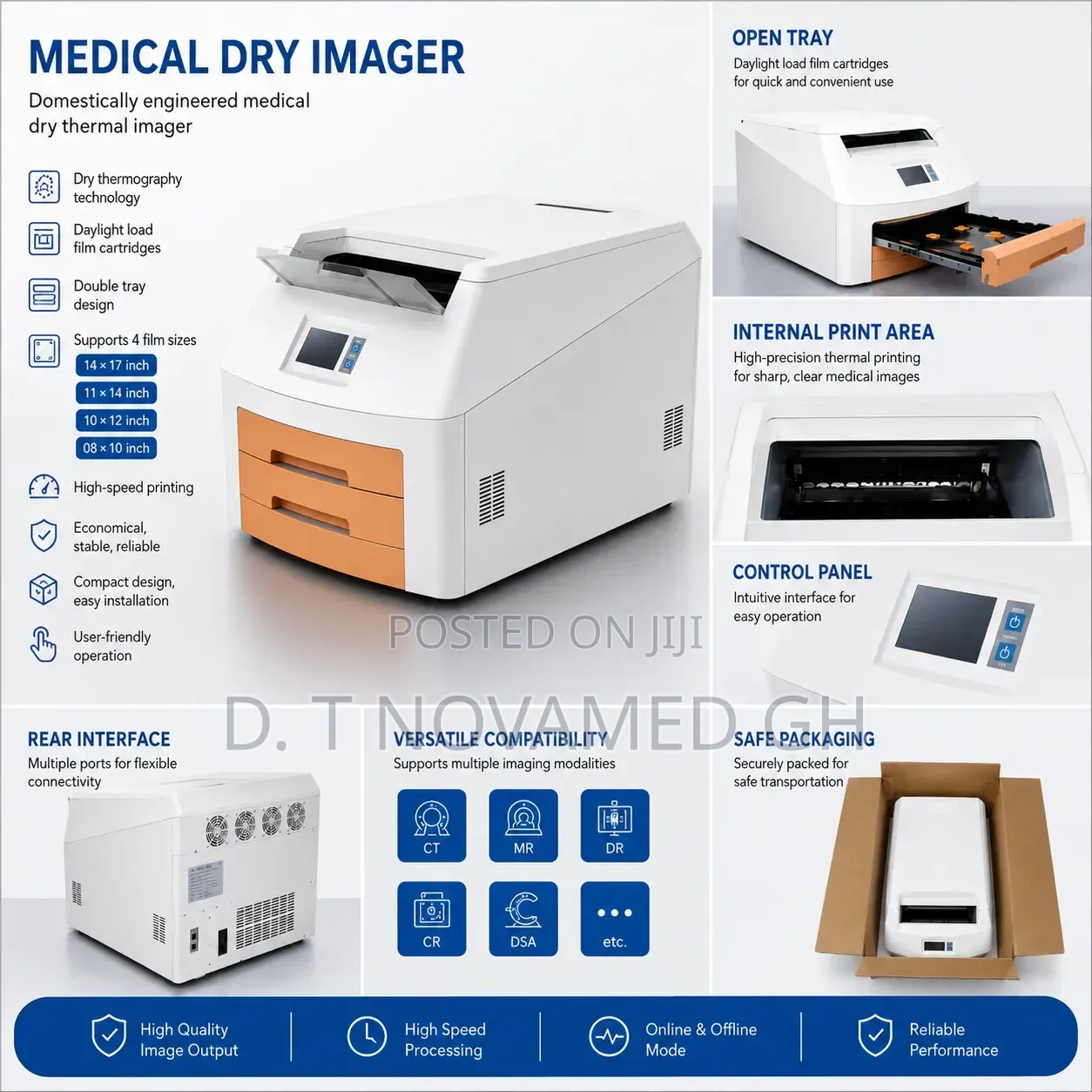 X-Ray, Ct Scan, Mri, Dr, Cr, Dsa Printer
