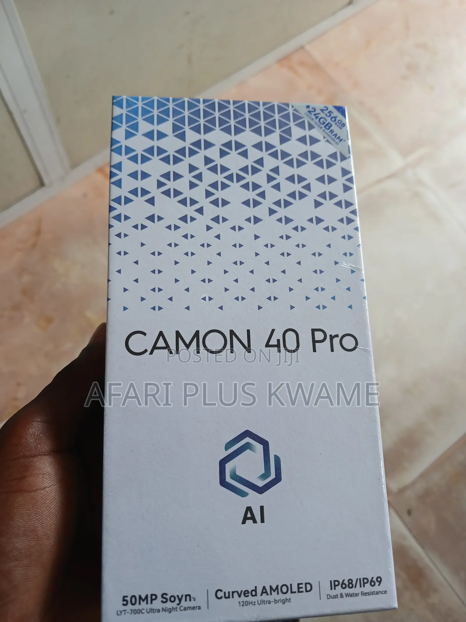 New Tecno Camon 50 Pro 256 GB Gray
