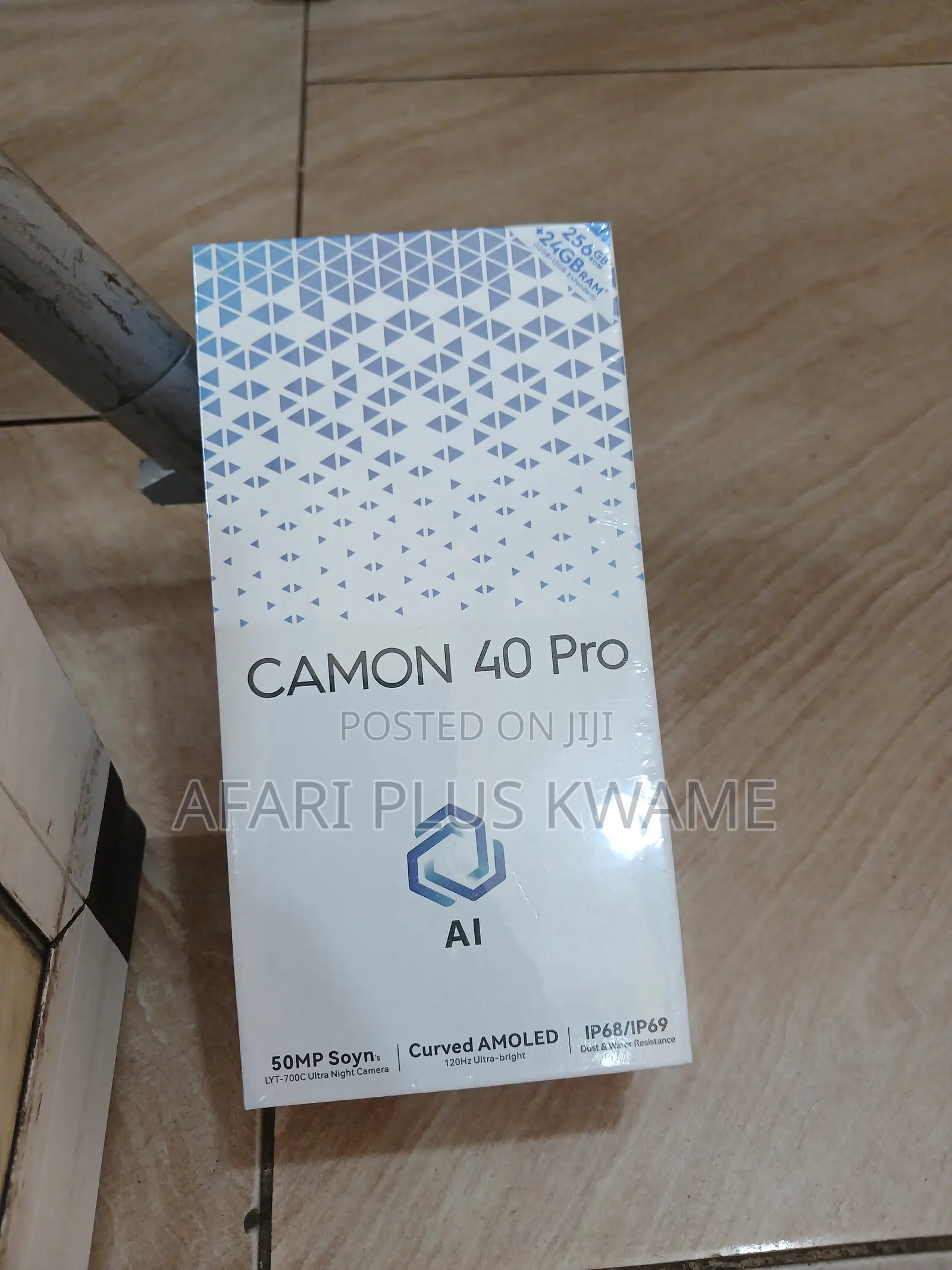 New Tecno Camon 50 Pro 256 GB Gray