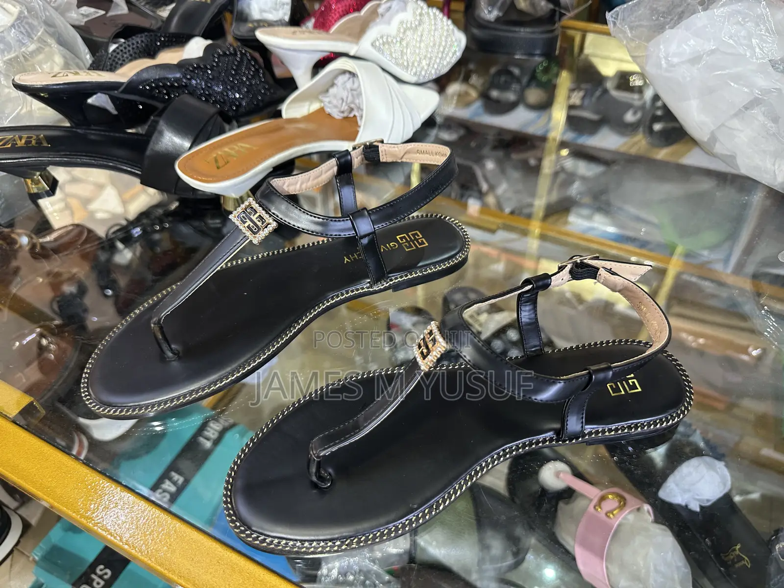 Original Givenchy Flat Sandals for Cool Price