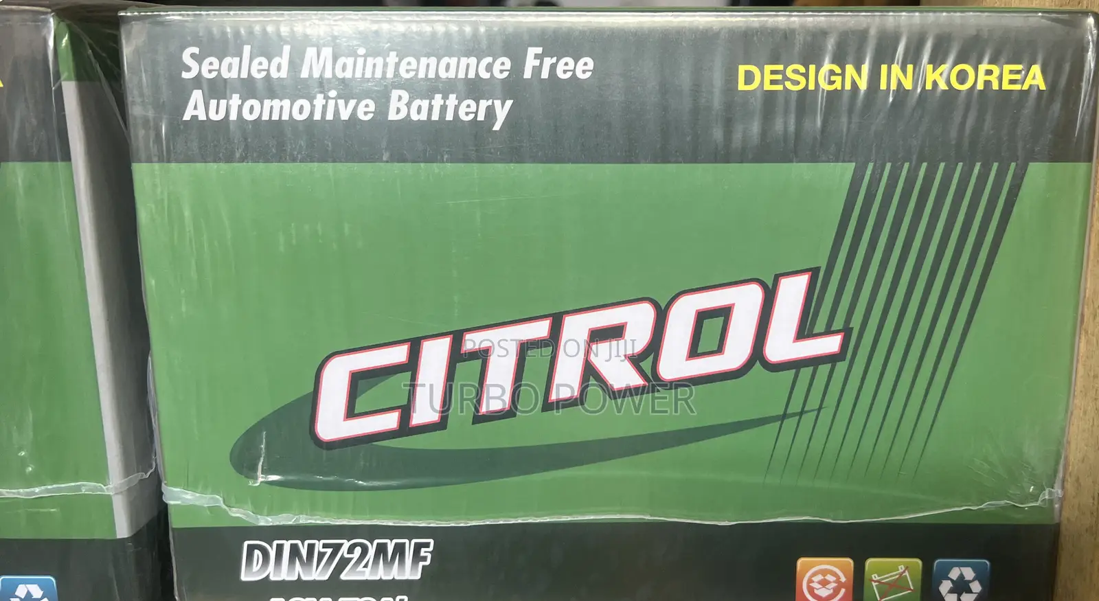 Citrol Battery Din72 15 Plates