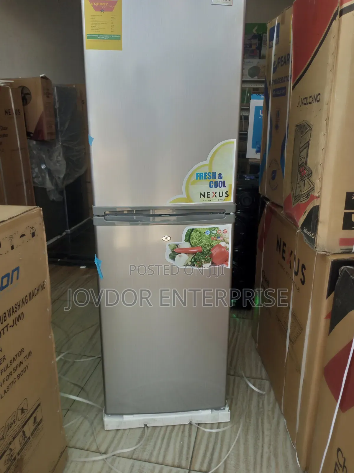 Nexus Fridge Bottom Freezer (246ltrs)