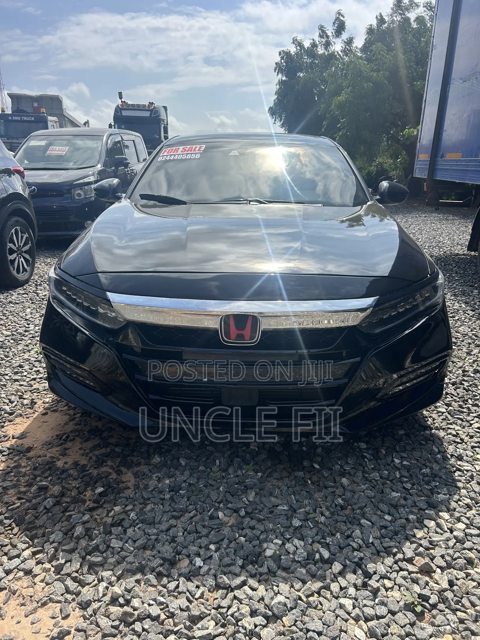 Honda Accord Sport (2.0L 4cyl Turbo 6M) 2019 Black