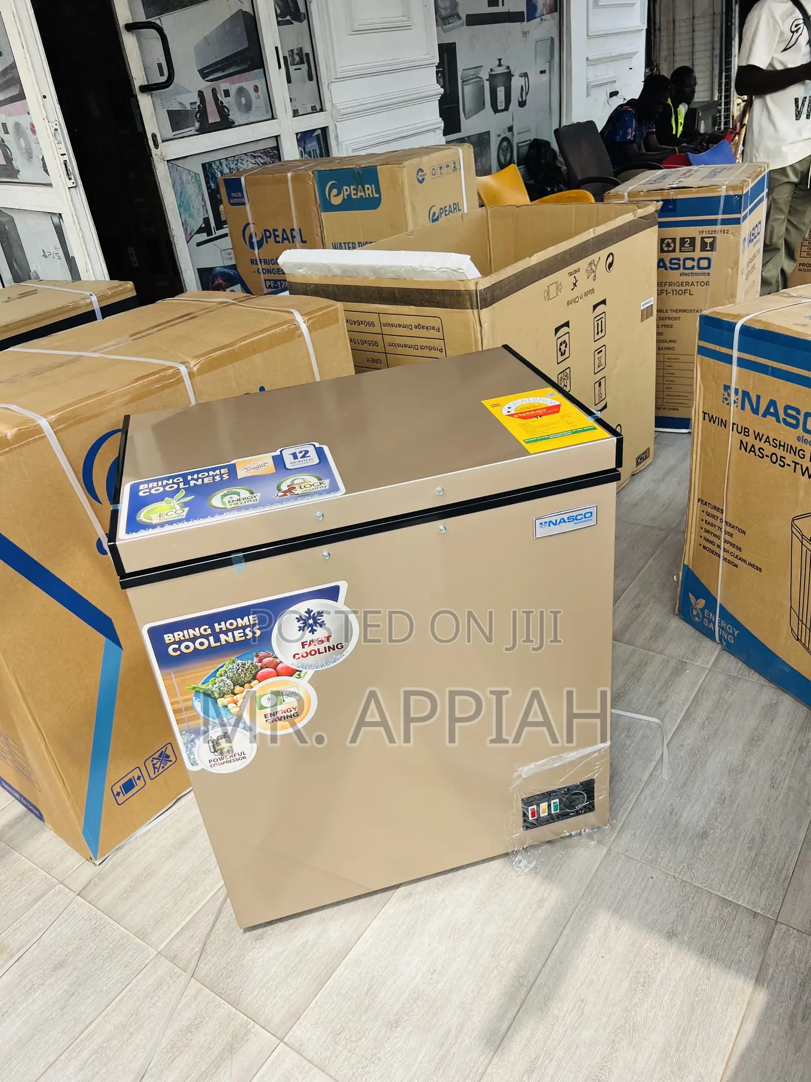 Energy Saving Nasco Single Door Chest Freezer(150L)Nas 200fl