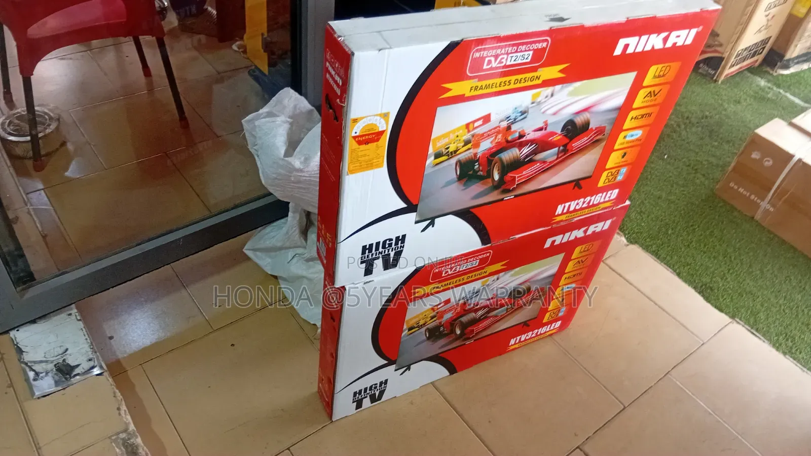 NIKAL 32-Inch TV – Perfect Size for Bedroom Living