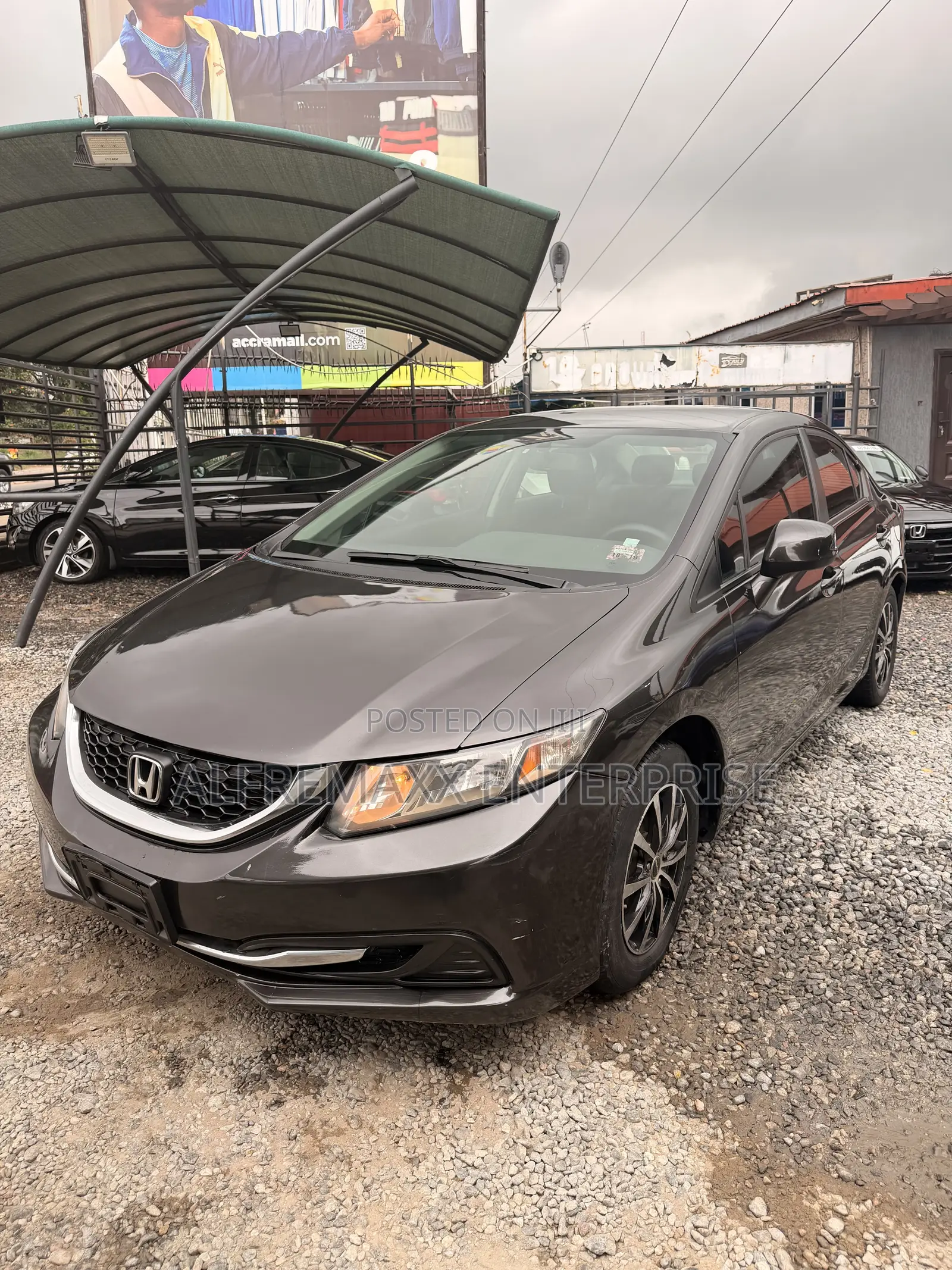 Honda Civic Sedan EX 2013 Brown