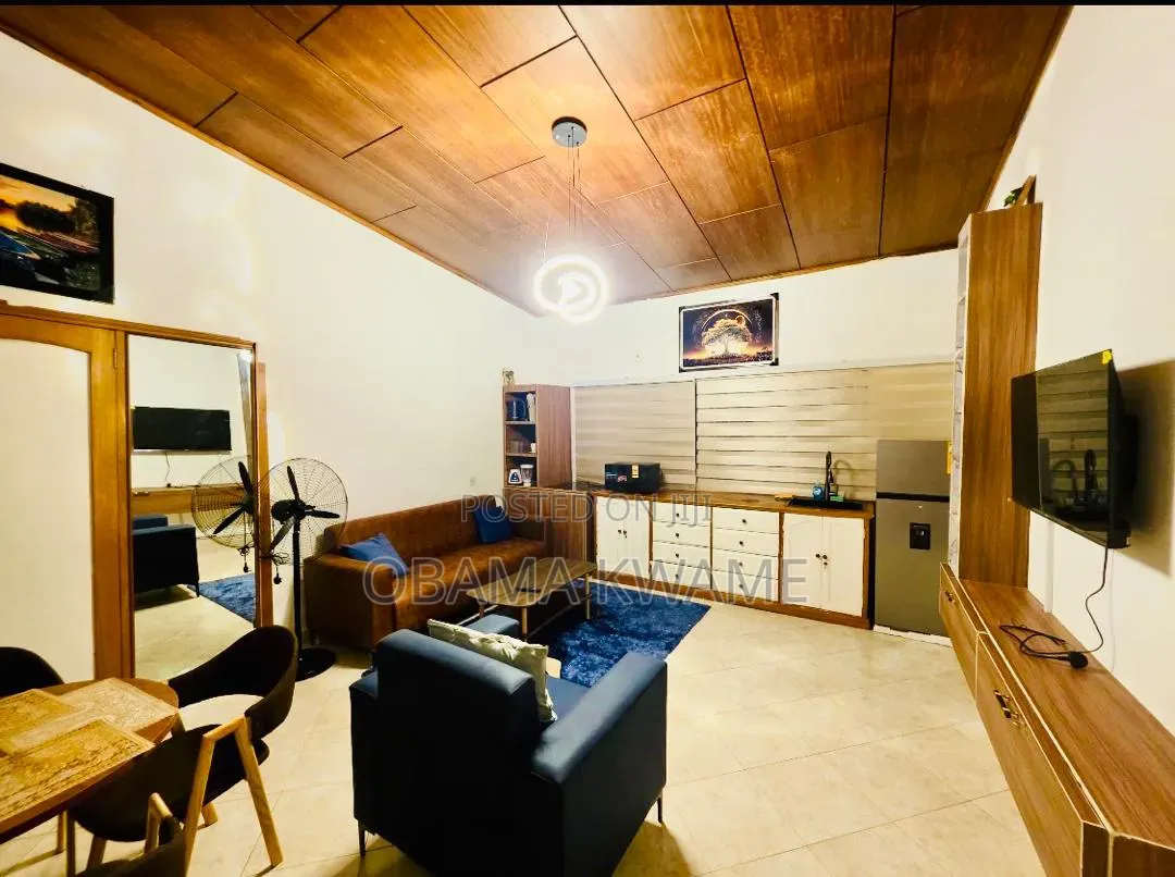 Furnished 1bdrm Apartment in Laryea Homes, A&C Mall Area for rent