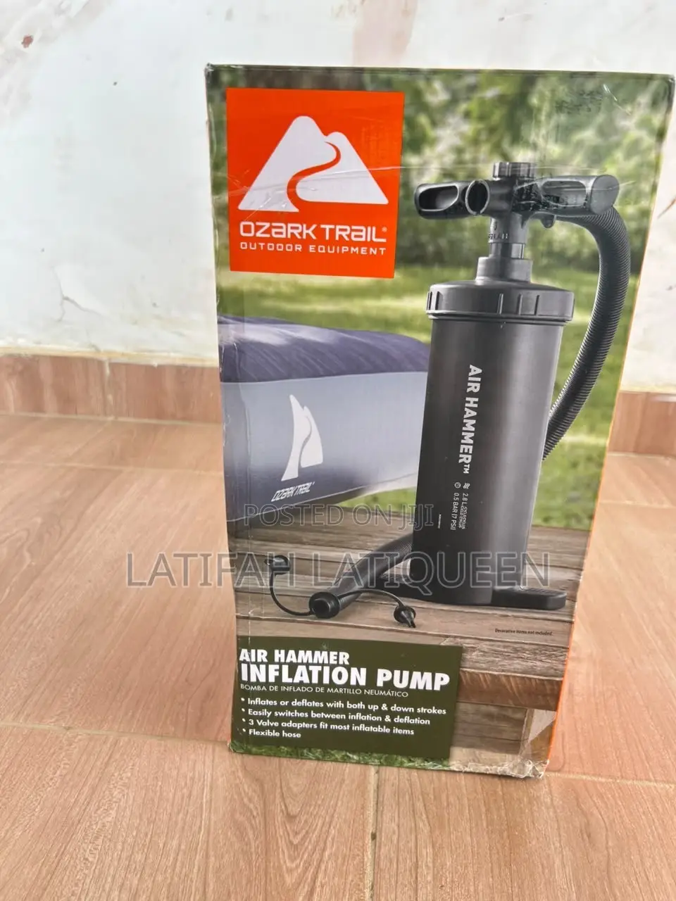 Ozark Trail Air Hammer Inflation Pump – Heavy-Duty Hand Air Pump