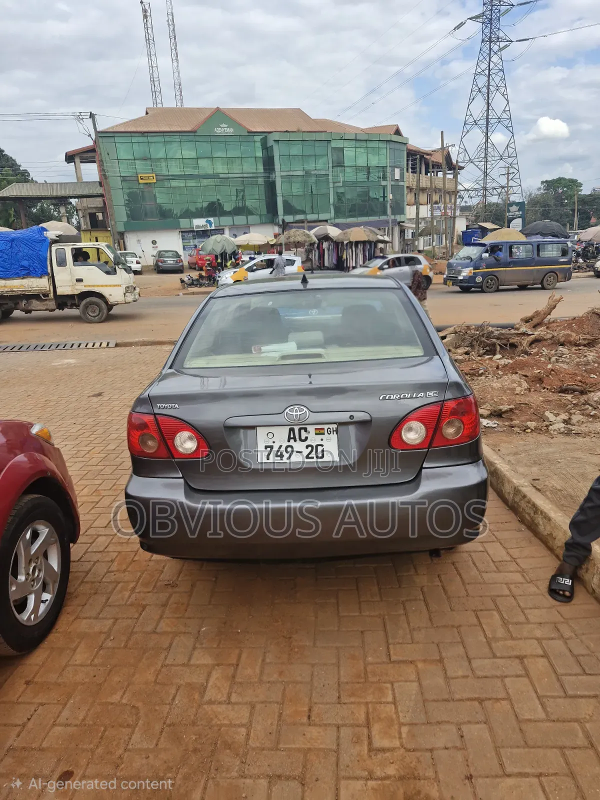 Toyota Corolla 2007 Gray