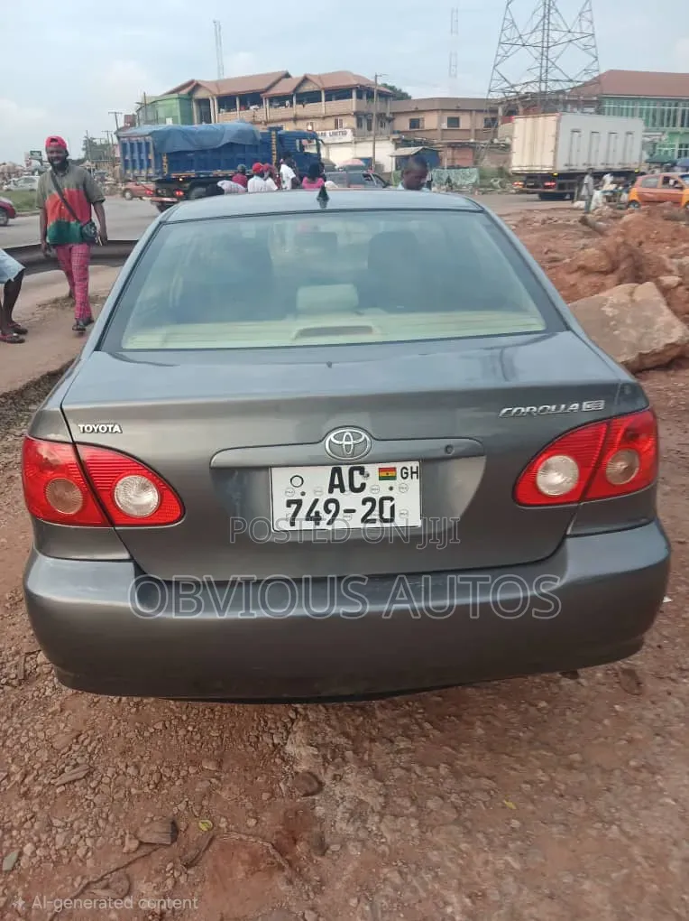 Toyota Corolla 2007 Gray
