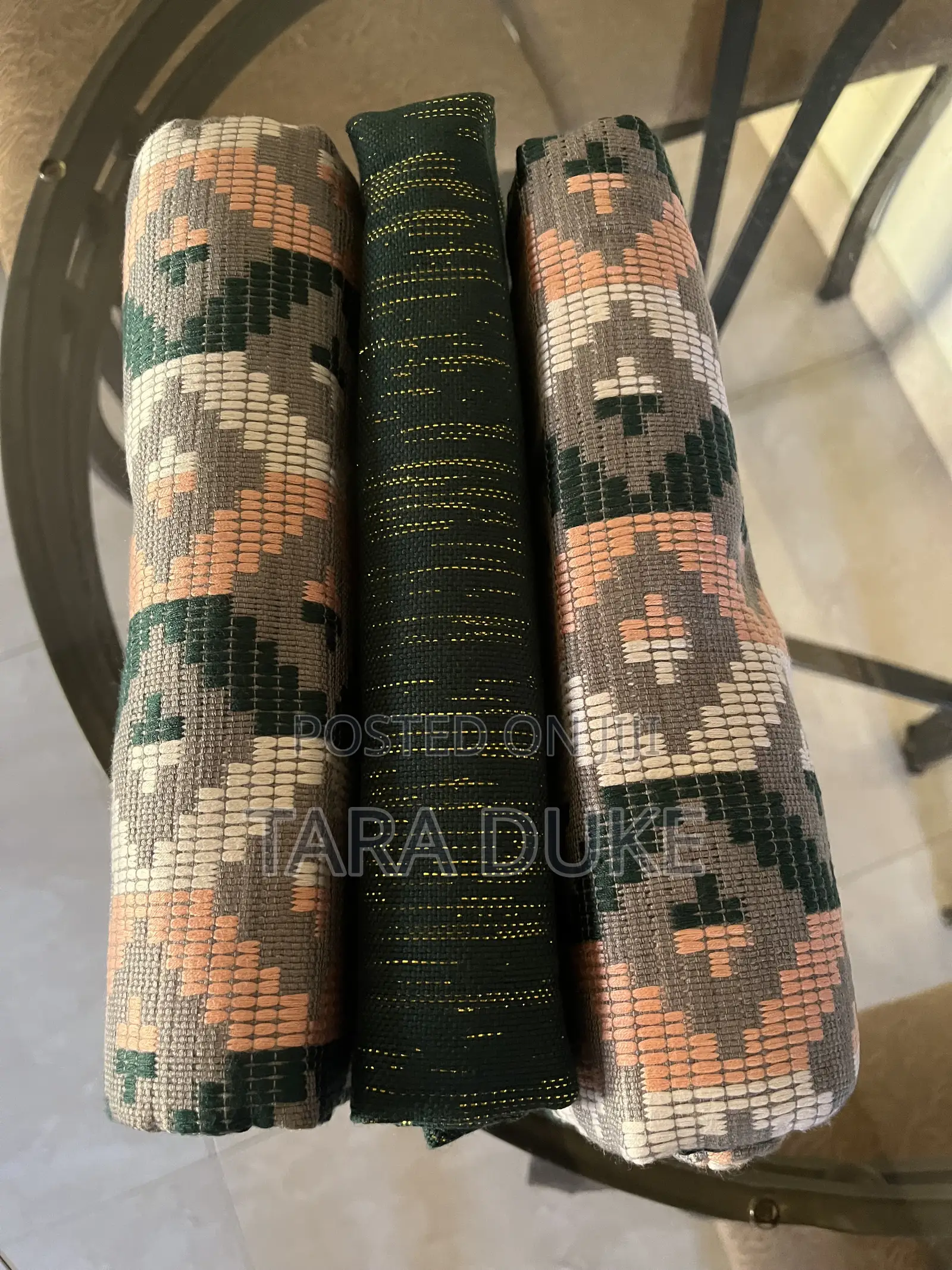 3-Piece Kente Fabric Bundle