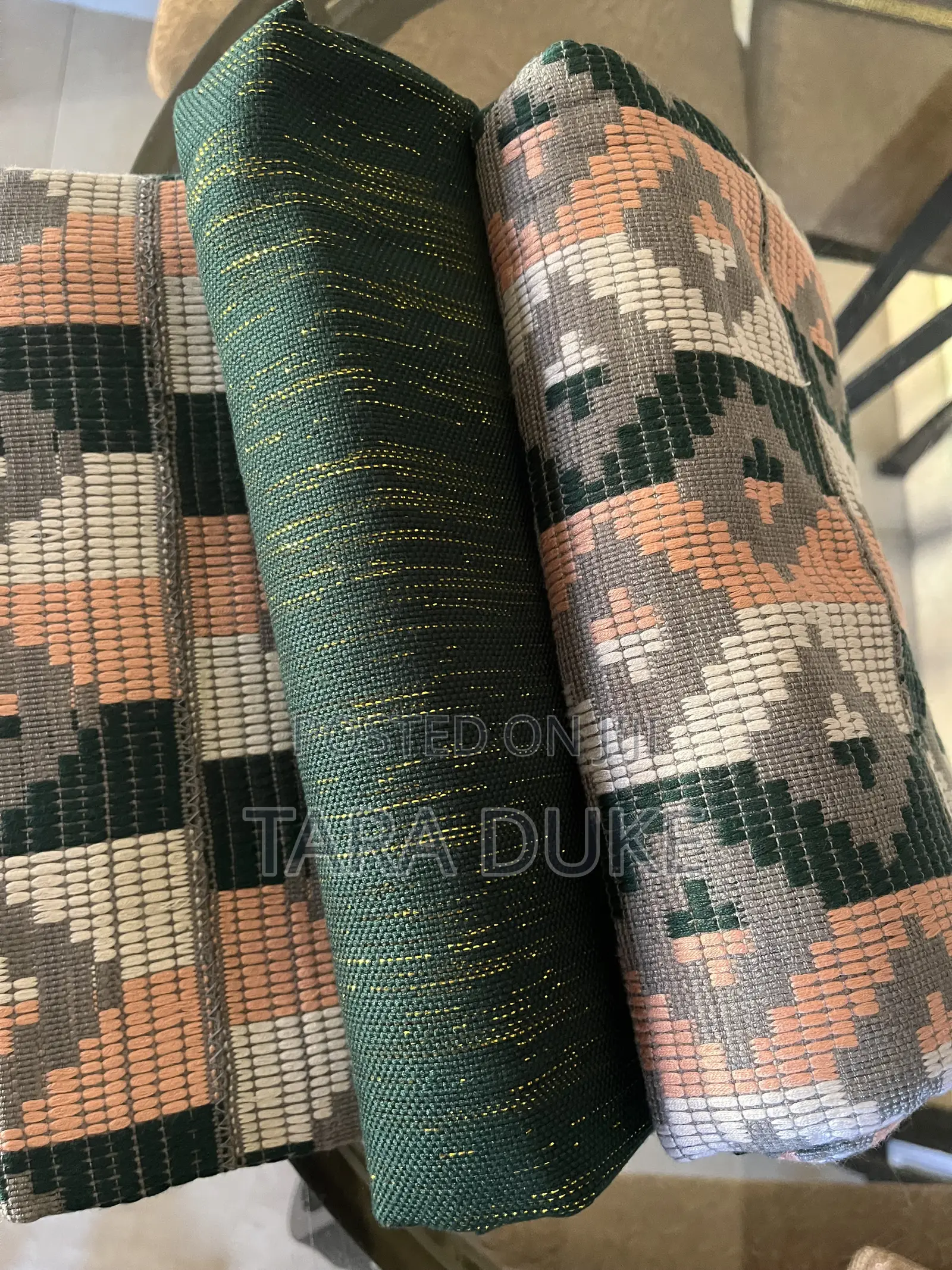 3-Piece Kente Fabric Bundle