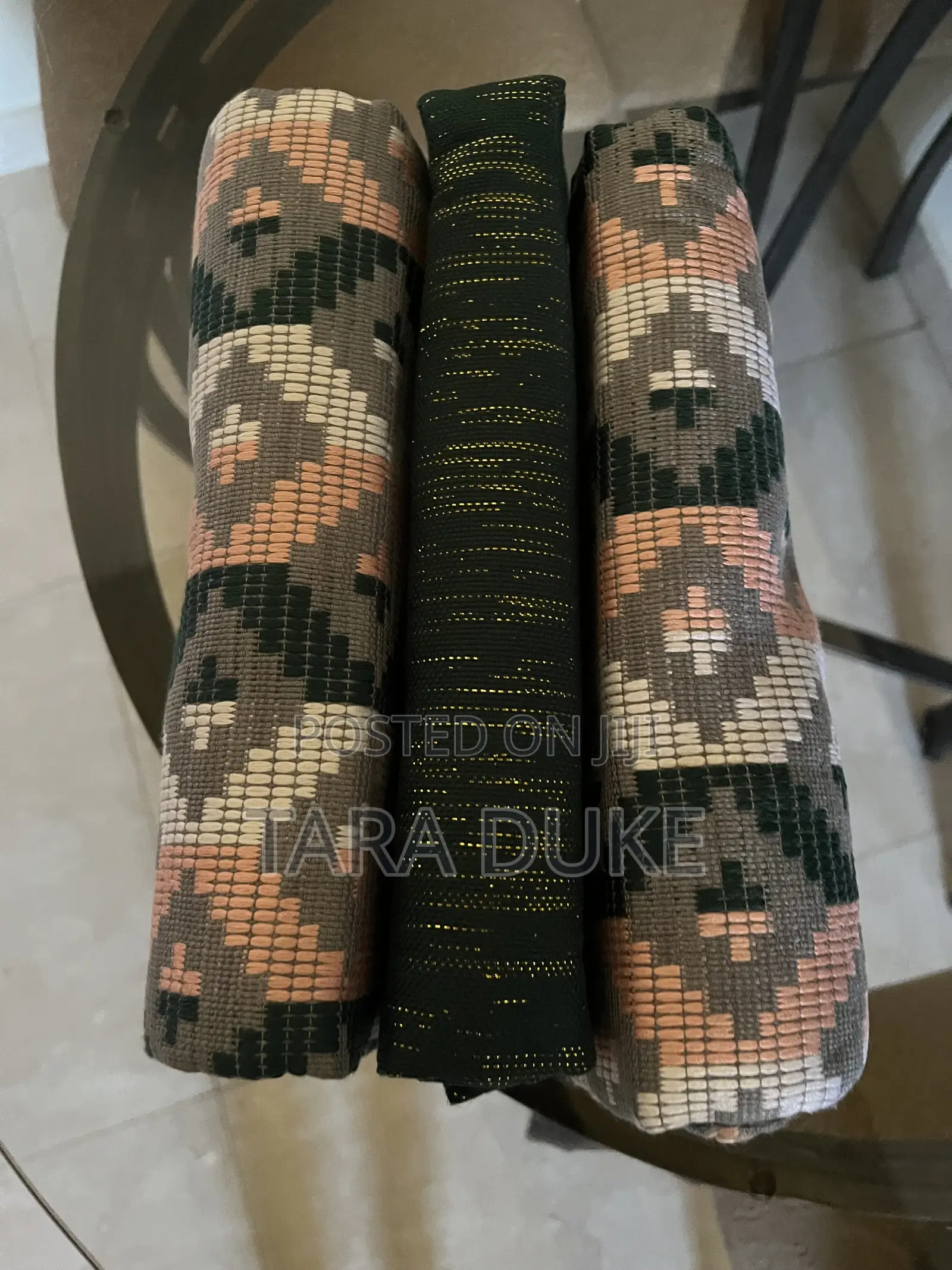 3-Piece Kente Fabric Bundle
